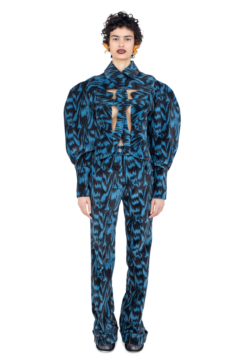 ISTRIAN Jacket — Sapphire Blue / Black (Exclusive)