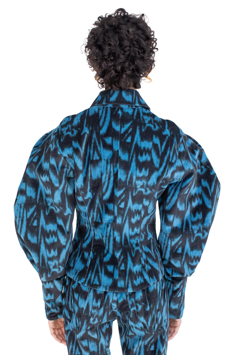 ISTRIAN Jacket — Sapphire Blue / Black (Exclusive)