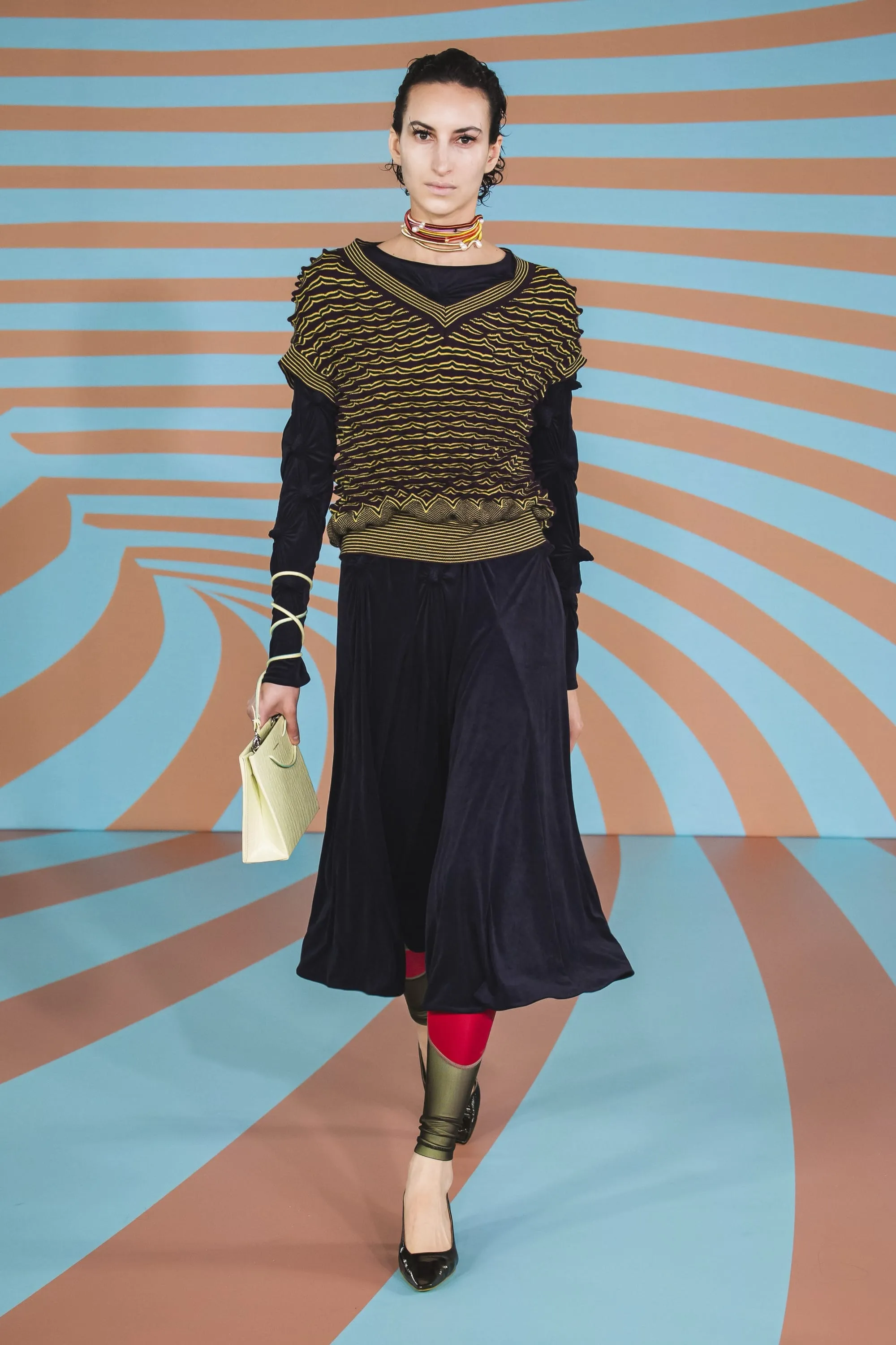 トップス KIKO KOSTADINOV 20aw DUENEZ APPLIQUE TOP - WASHED GREY – KIKO KOSTADINOV