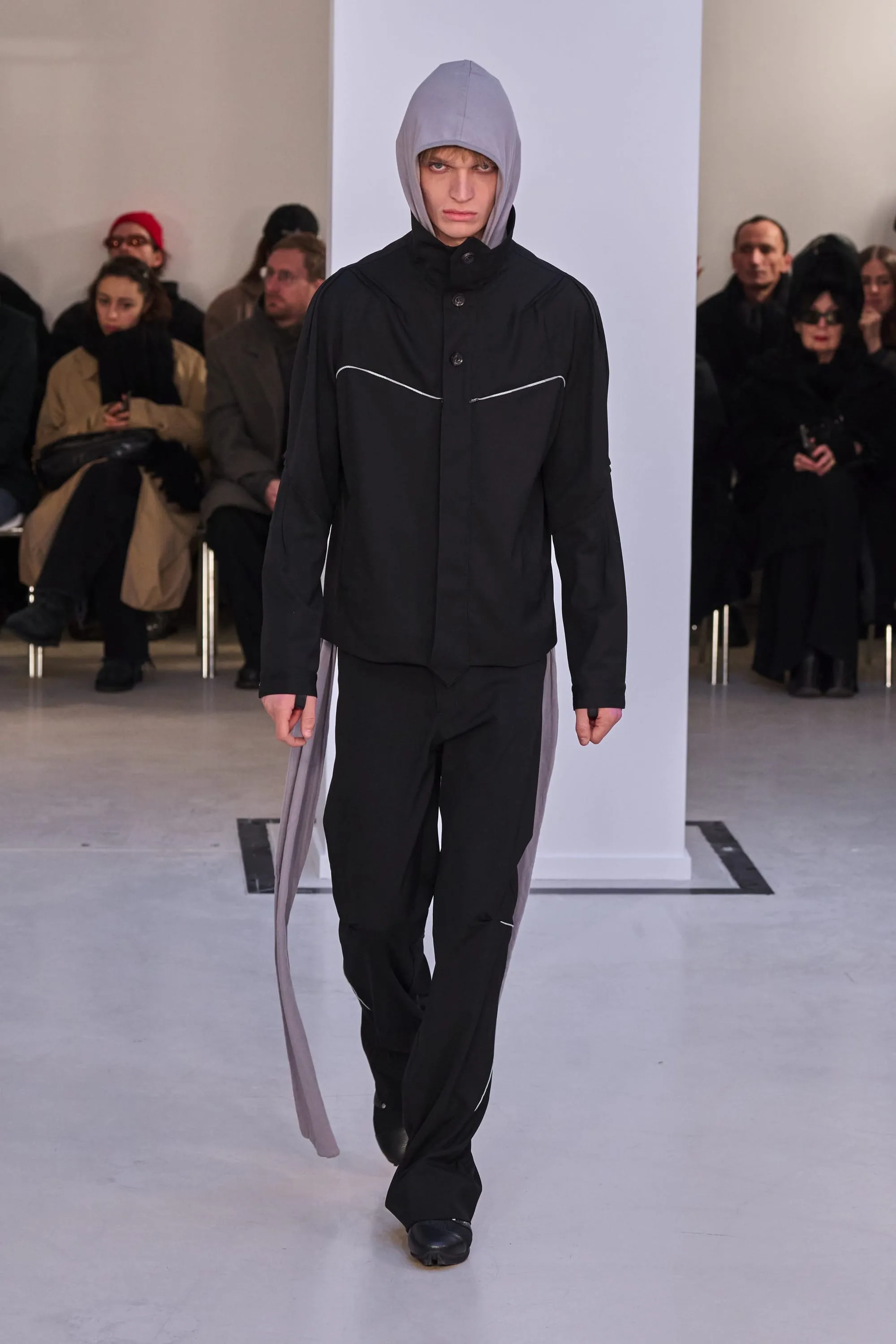 T*k様 24AW kiko kostadinov KIKO KOSTADINOV - Ohne K-Dart Trouser in Crow Black