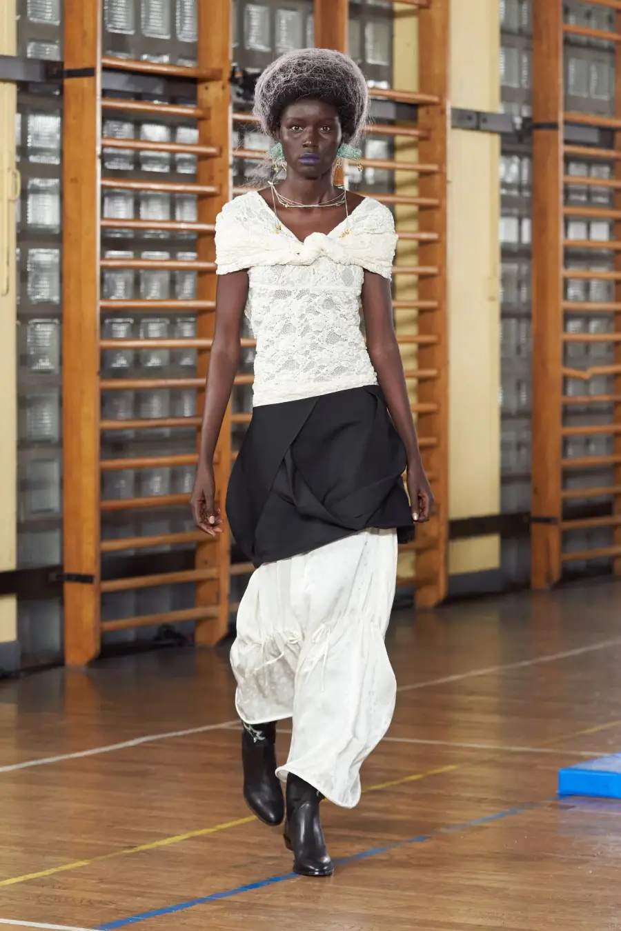 Kiko kostadinov 23FW womens ブーツ　37 Kiko Kostadinov Fall 2023 Ready-to-Wear Collection | Vogue