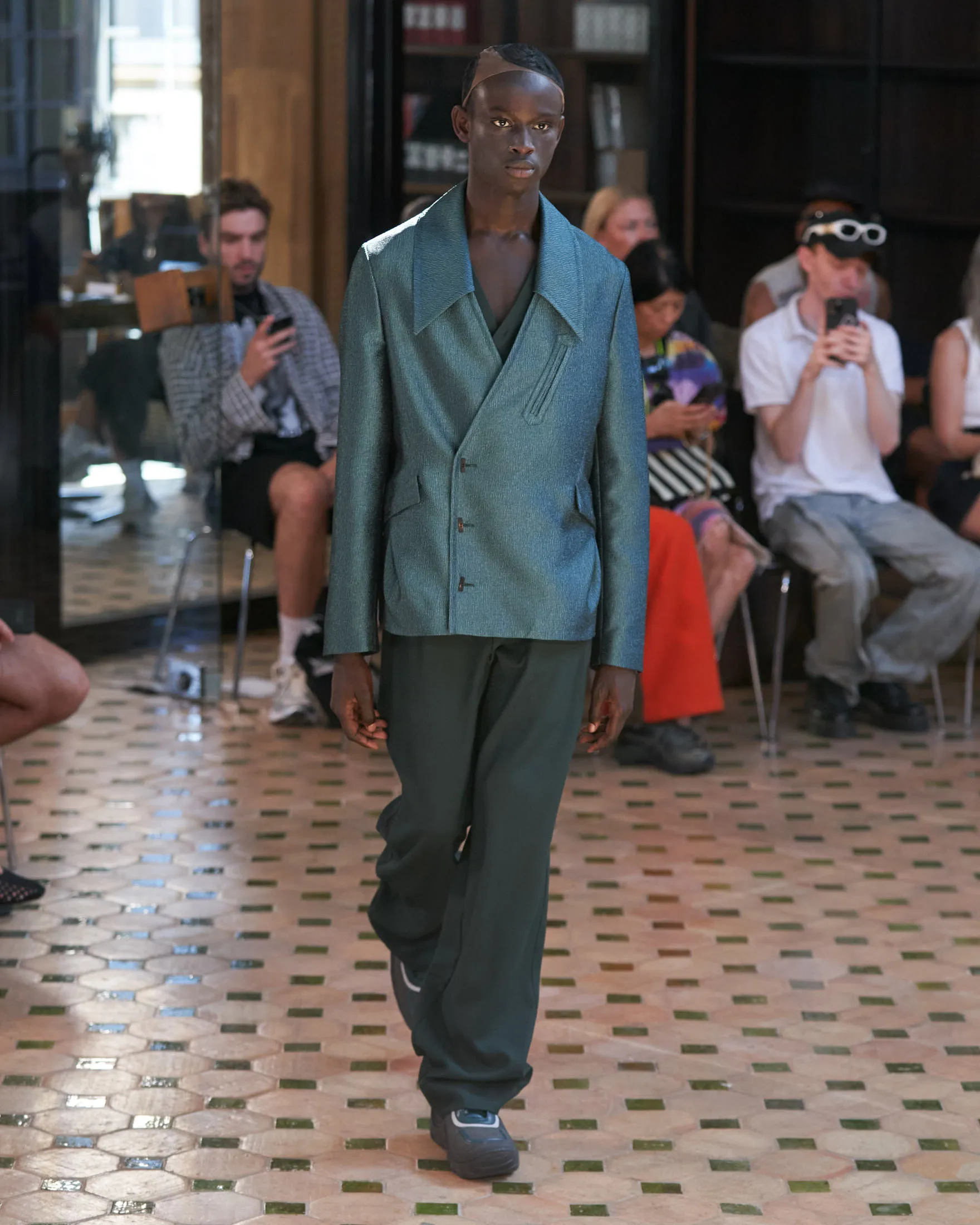 コッKiko Kostadinov 24SS Embroidered Tr コッKiko Kostadinov 24SS Embroidered Tr KIKO KOSTADINOV