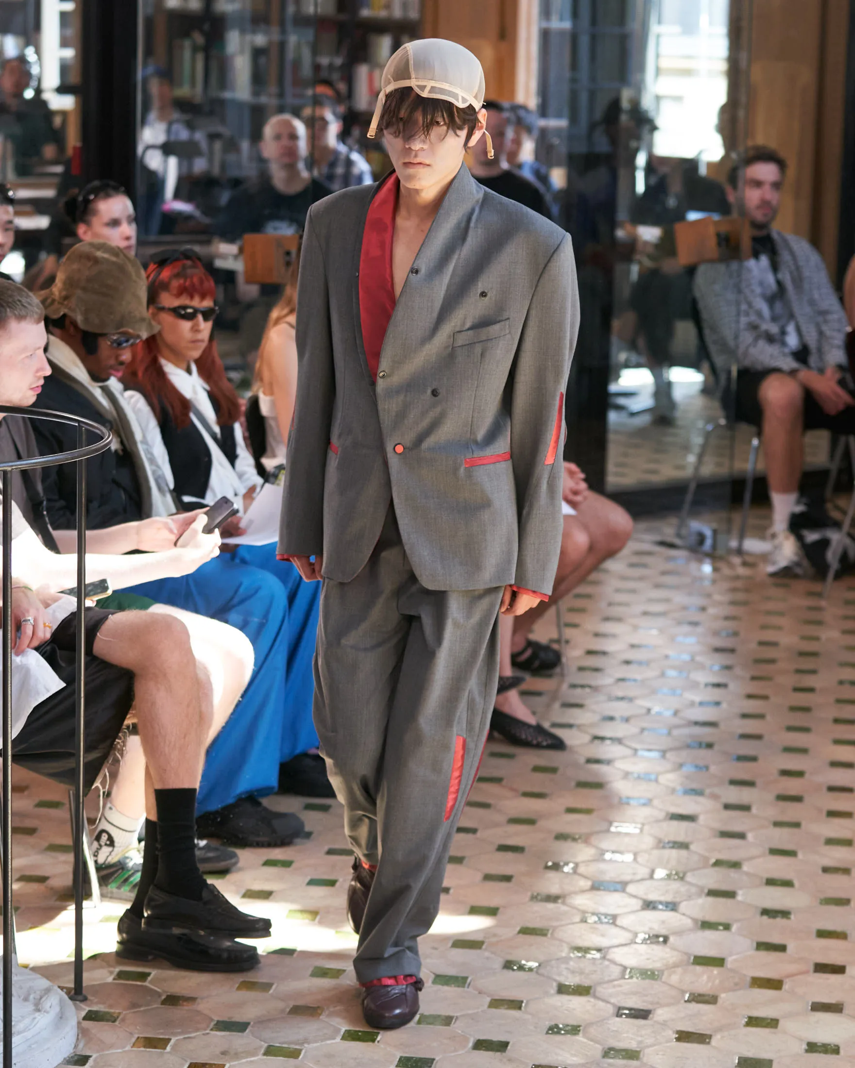 コッKiko Kostadinov 24SS Embroidered Tr SS24 Mens – KIKO KOSTADINOV