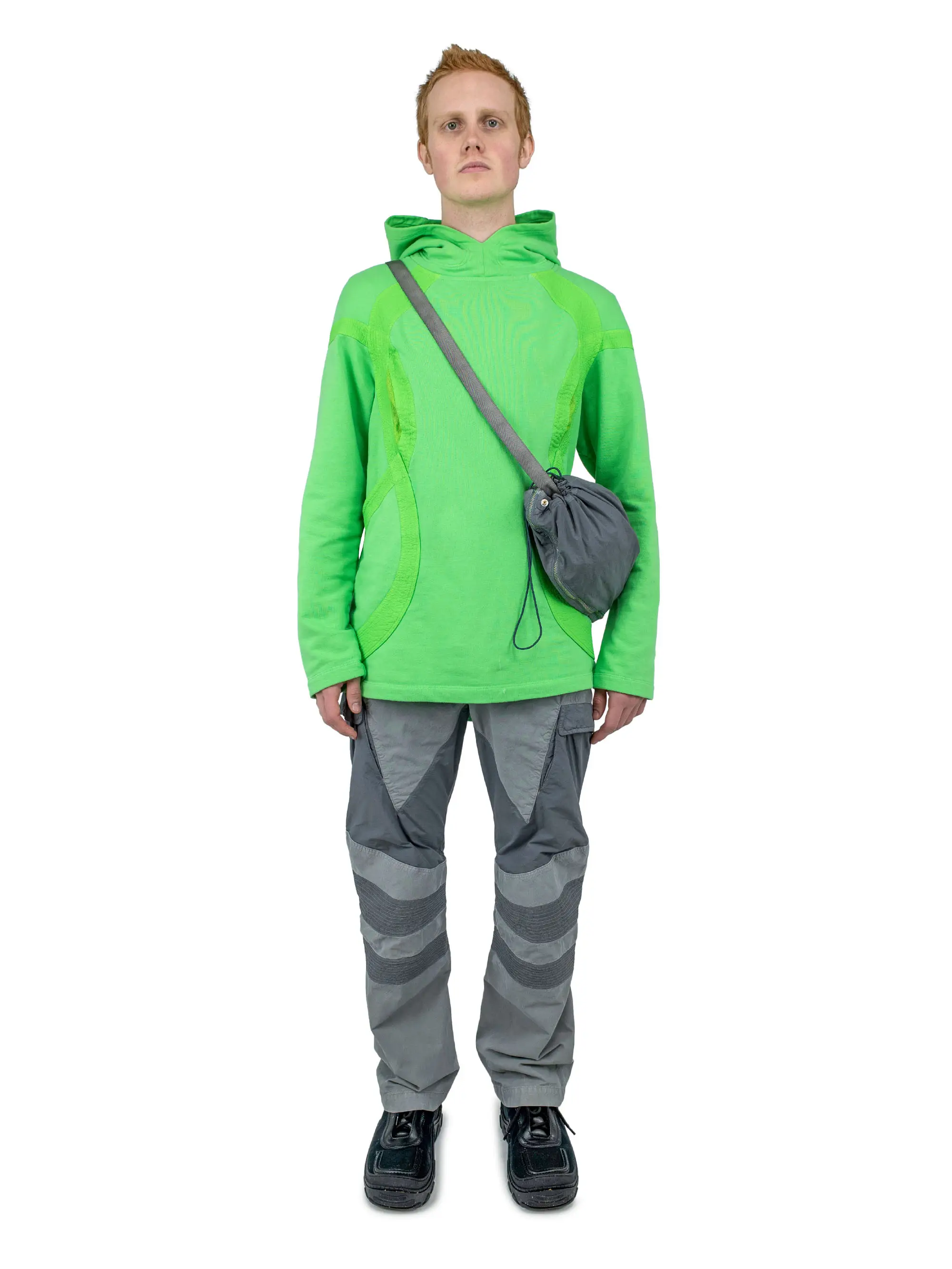KIKO KOSTADINOV C.P. COMPANY X KIKO KOSTADINOV COTTON MIXED SINESIS HOODIE