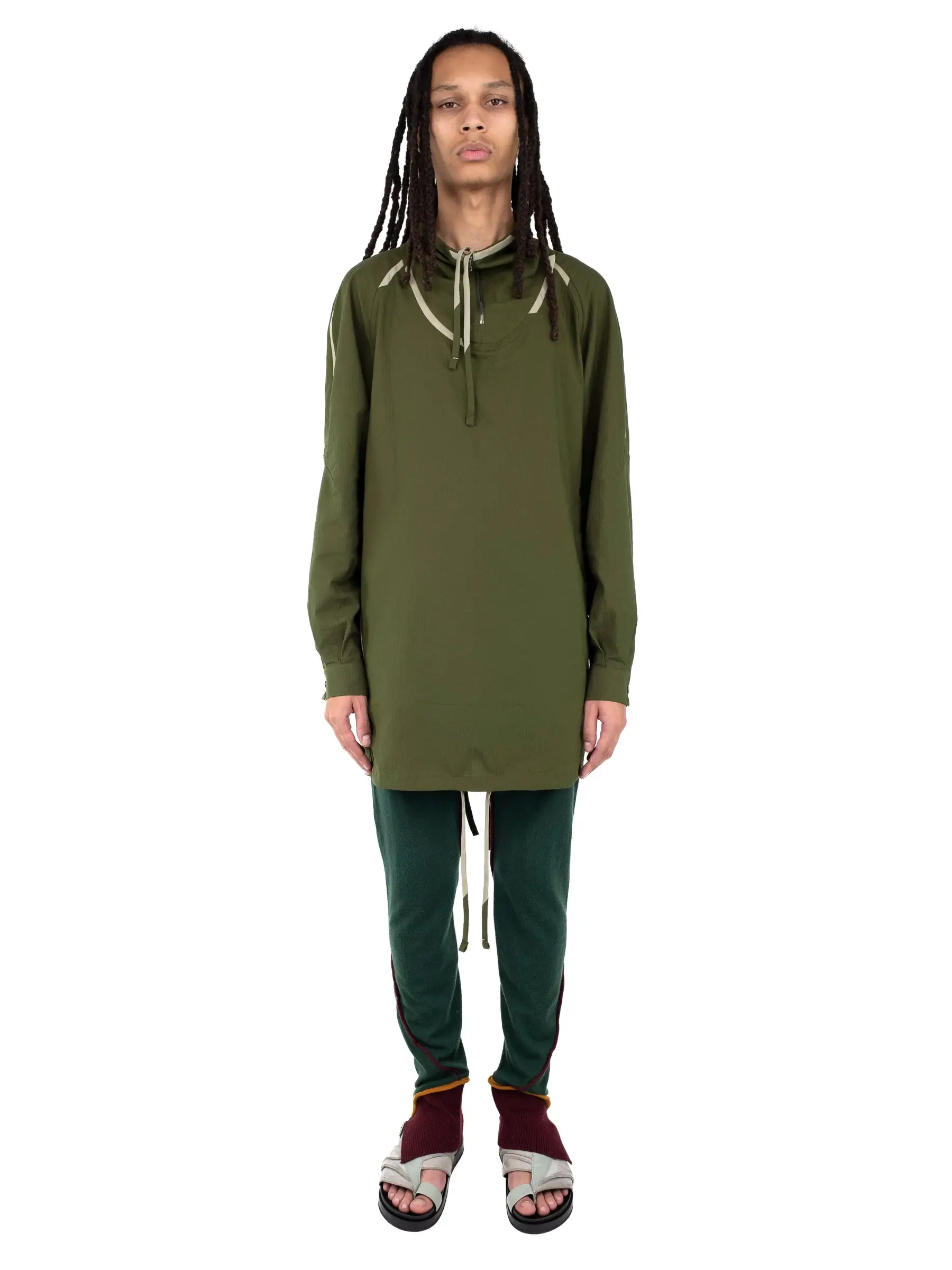 KIKO KOSTADINOV CRUMA KNIT LEGGINGS HUNTER GREEN