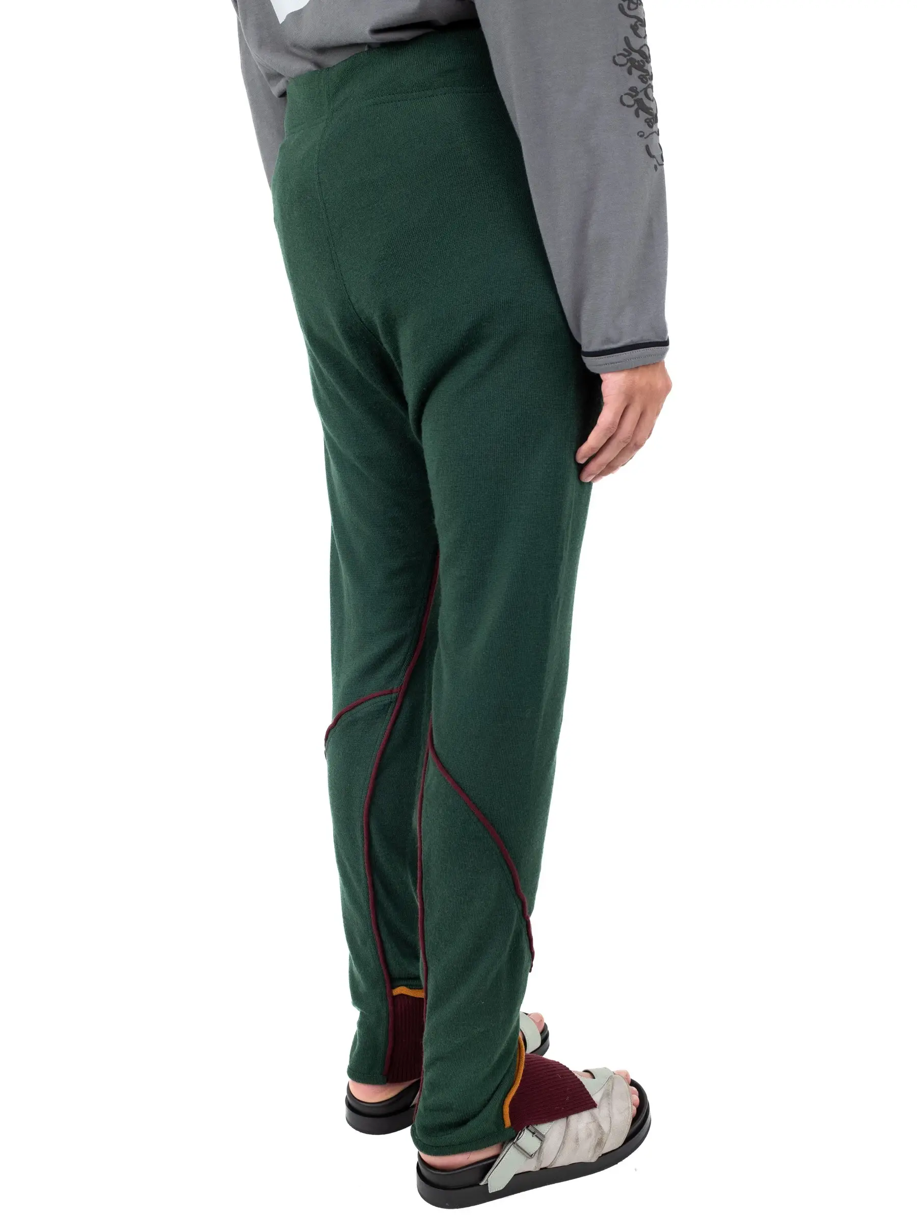 KIKO KOSTADINOV CRUMA KNIT LEGGINGS HUNTER GREEN