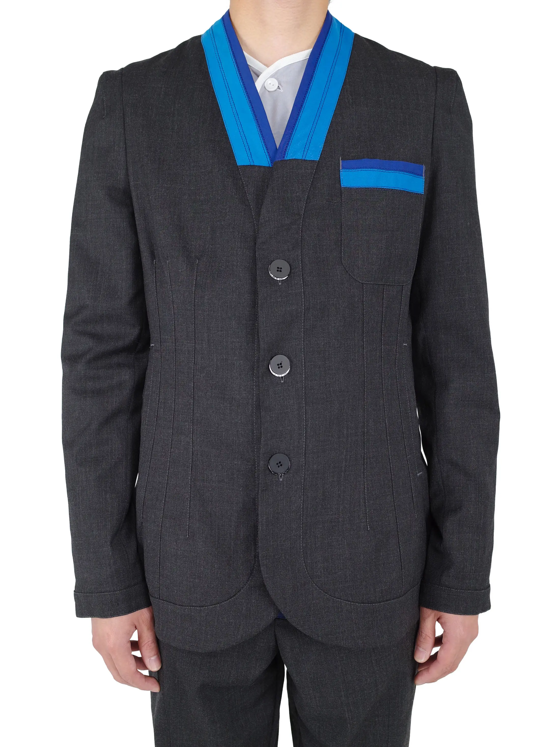 KIKO KOSTADINOV DIOTIMA BLAZER CHARCOAL GREY