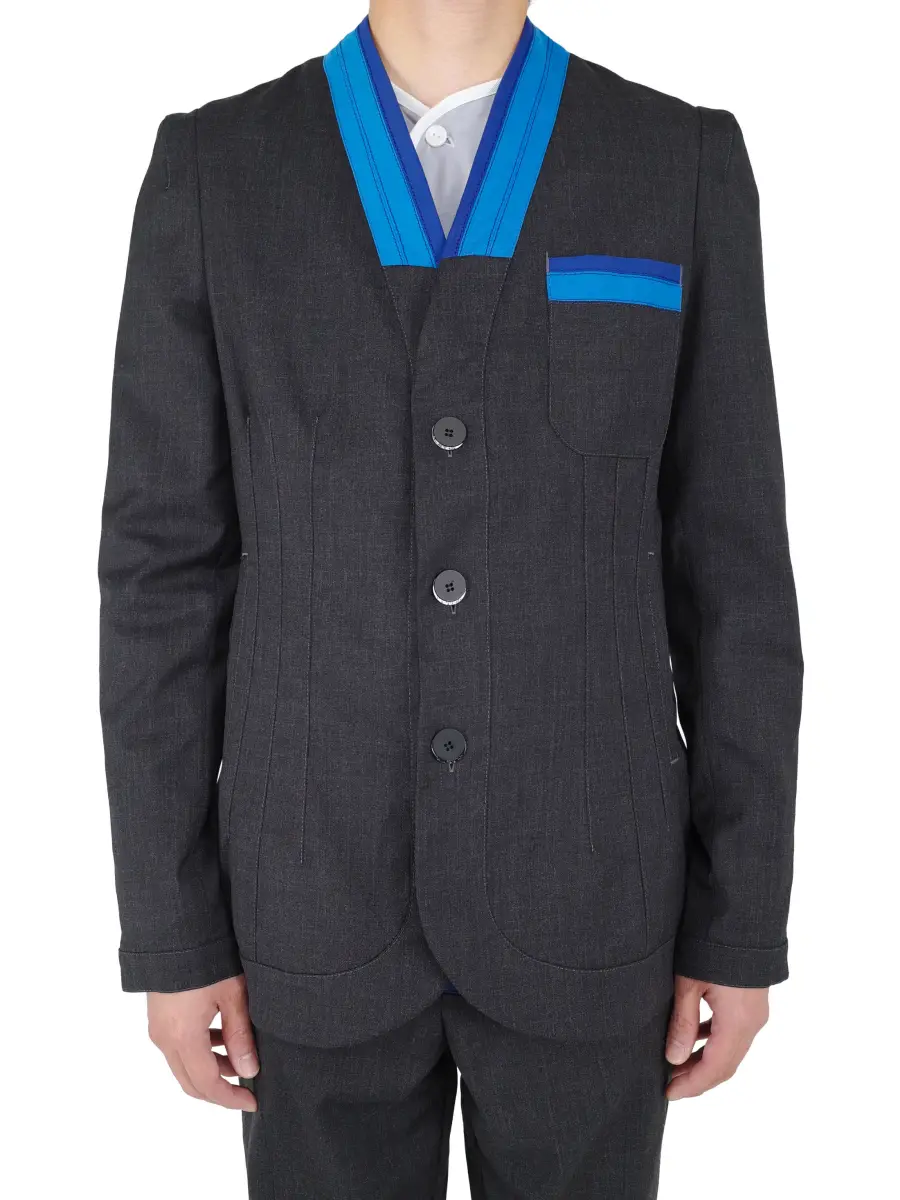 KIKO KOSTADINOV DIOTIMA BLAZER CHARCOAL GREY