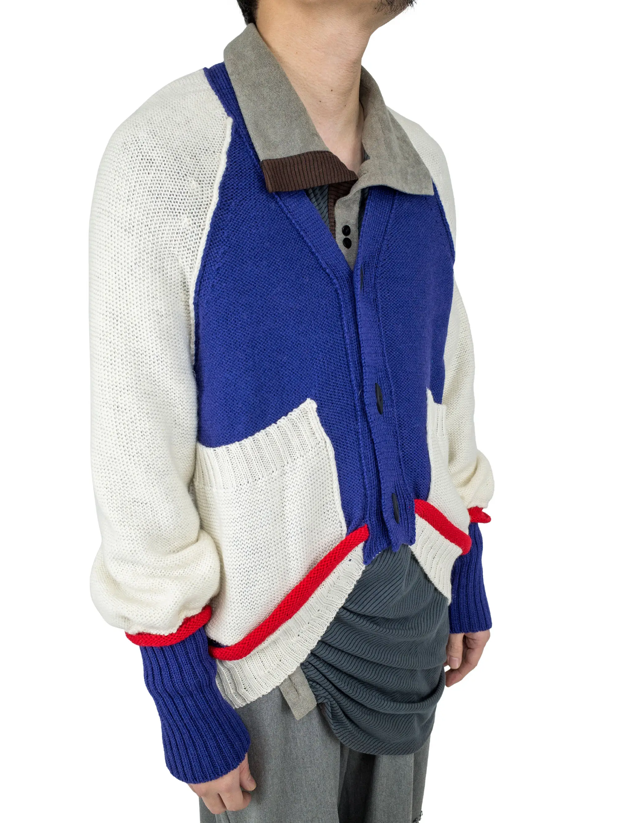 KIKO KOSTADINOV IBLISH CARDIGAN CREAM