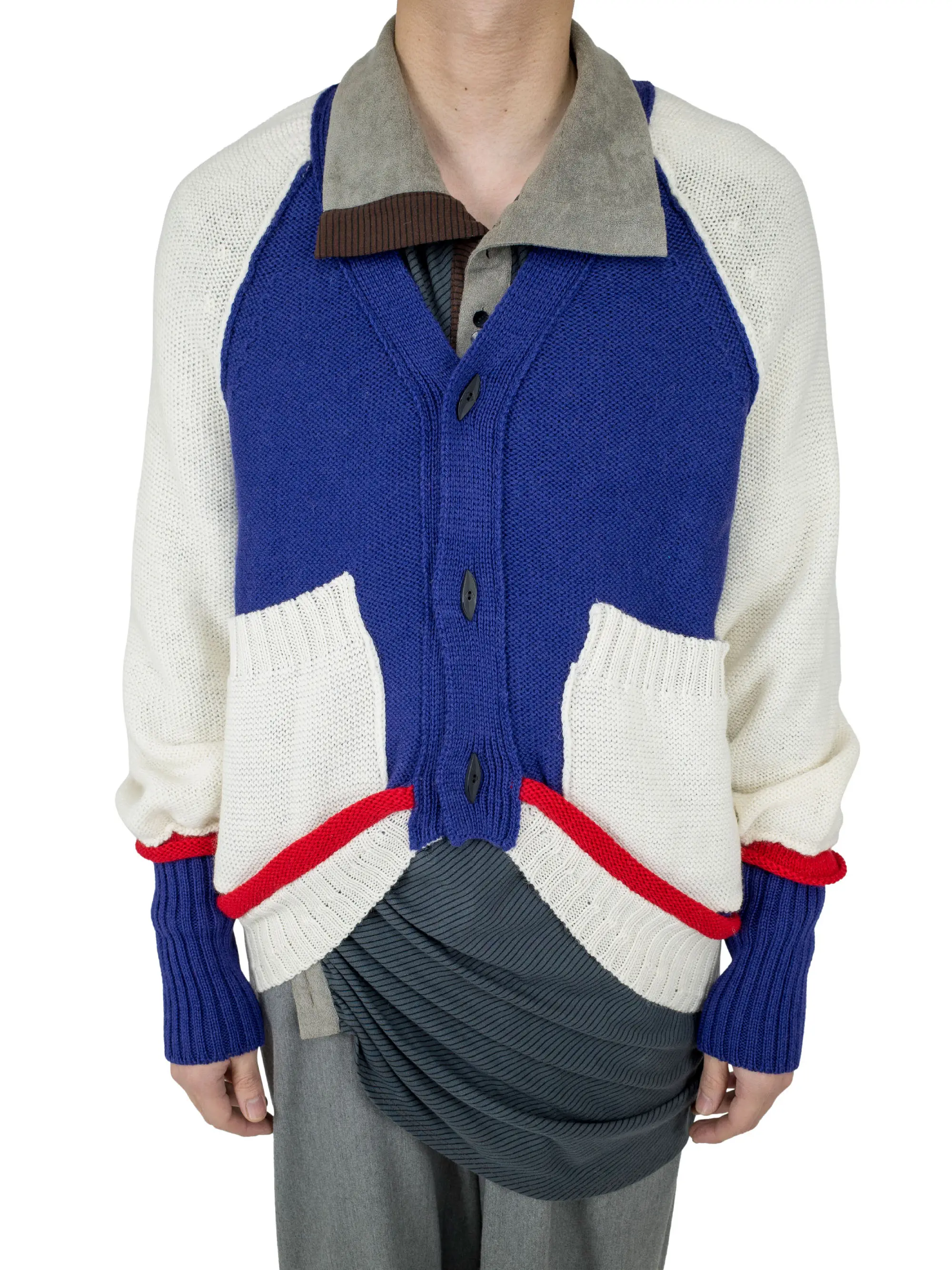 KIKO KOSTADINOV IBLISH CARDIGAN CREAM