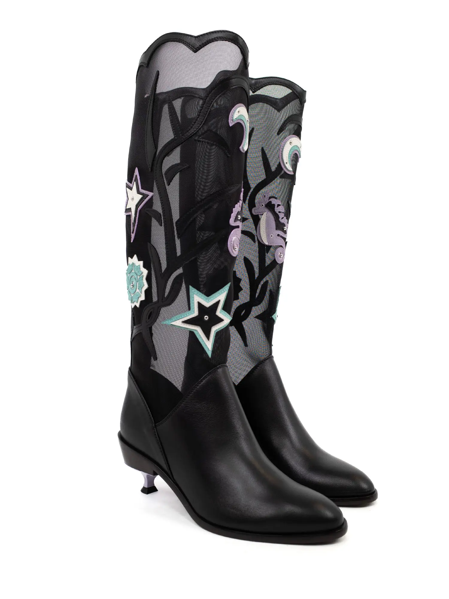 KIKO KOSTADINOV MIRKA BOOTS BLACK MULTI