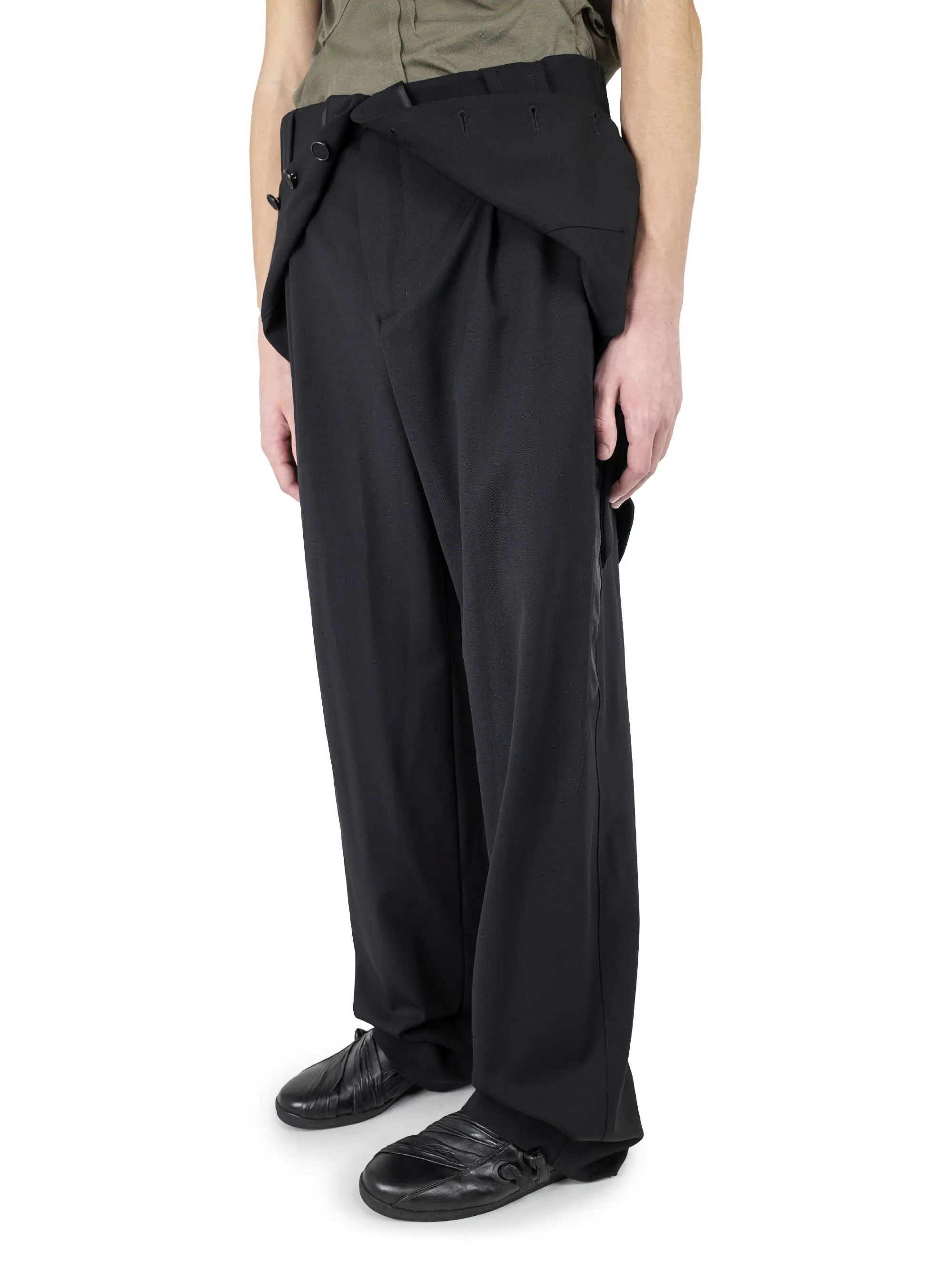 KIKO KOSTADINOV ORSON FORMAL JUMPSUIT - CROW BLACK/INK BLACK