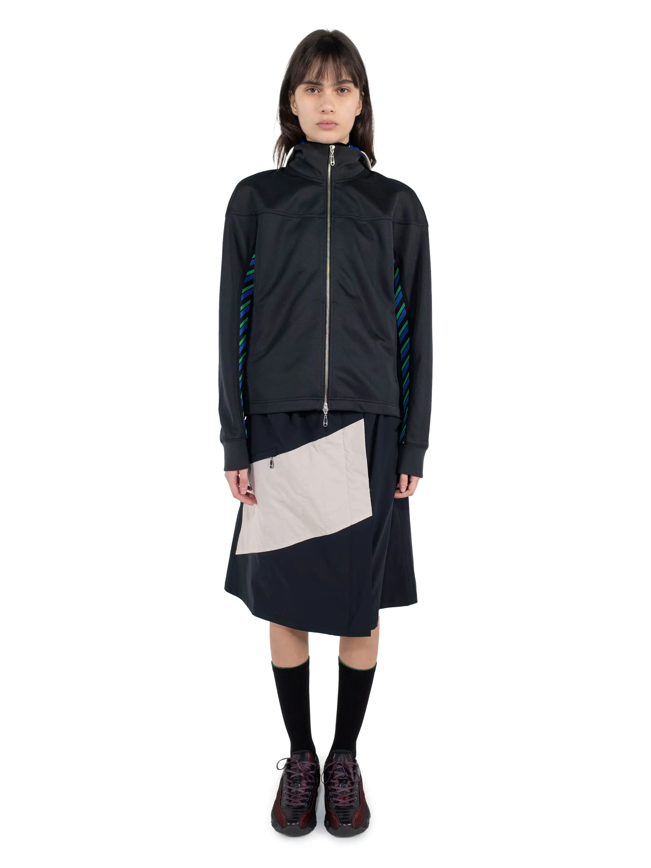 KIKO KOSTADINOV STYRAX TRACK JACKET - ANTHRACITE