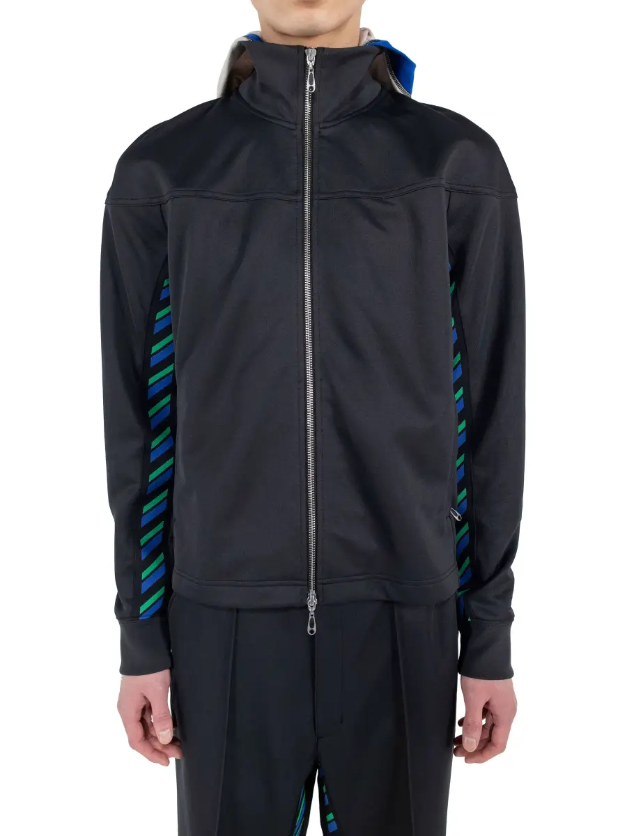 KIKO KOSTADINOV STYRAX TRACK JACKET - ANTHRACITE