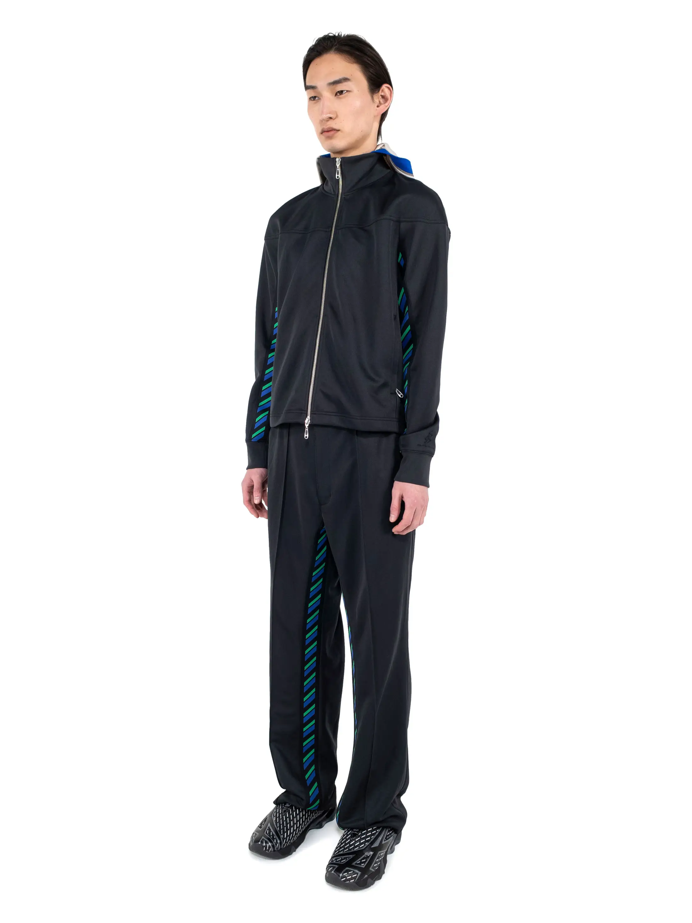 KIKO KOSTADINOV STYRAX TRACK JACKET - ANTHRACITE