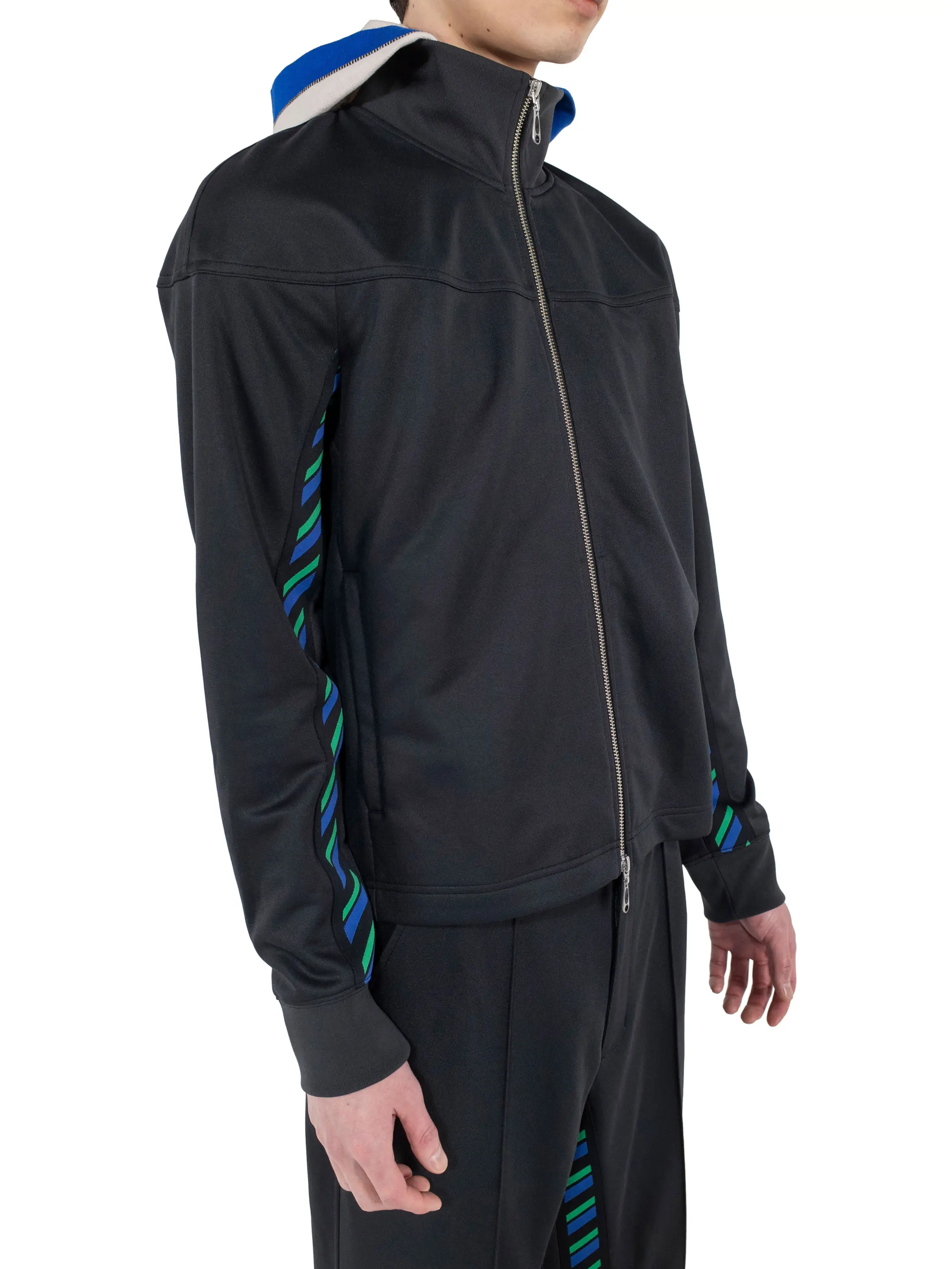 KIKO KOSTADINOV STYRAX TRACK JACKET - ANTHRACITE