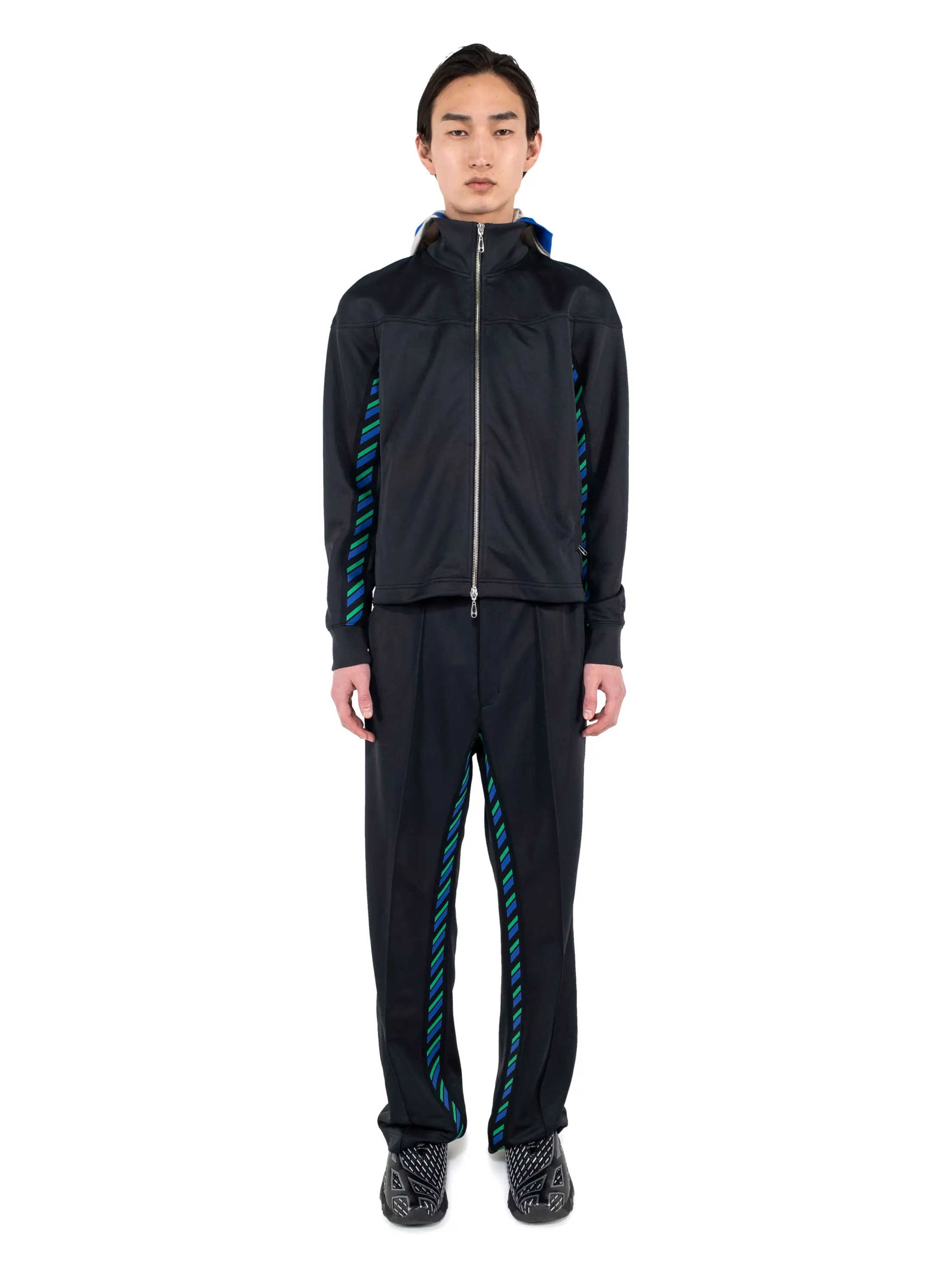 KIKO KOSTADINOV STYRAX TRACK JACKET - ANTHRACITE