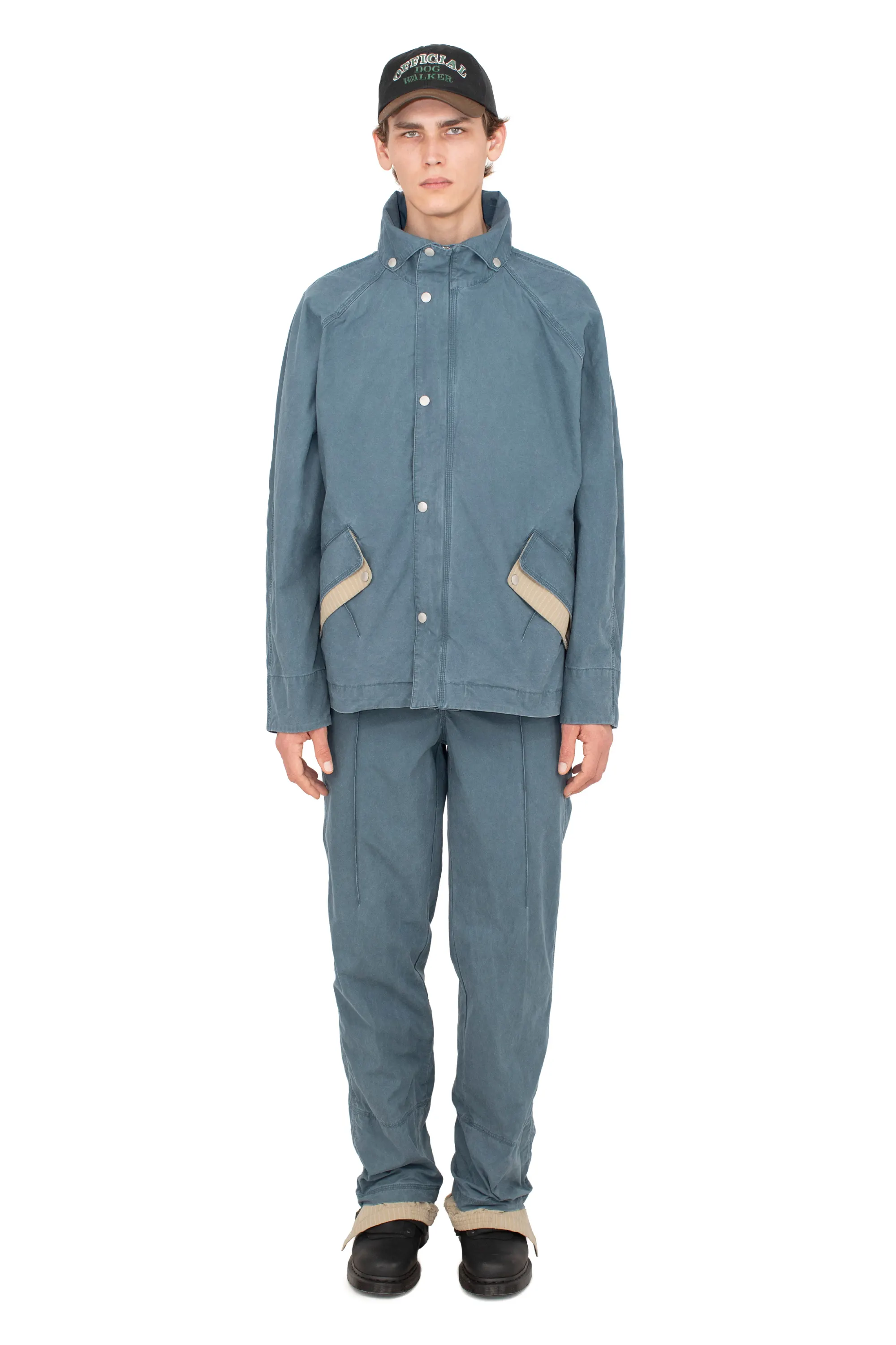 DANTE HOODED PARKA - WASHED NAVY – KIKO KOSTADINOV