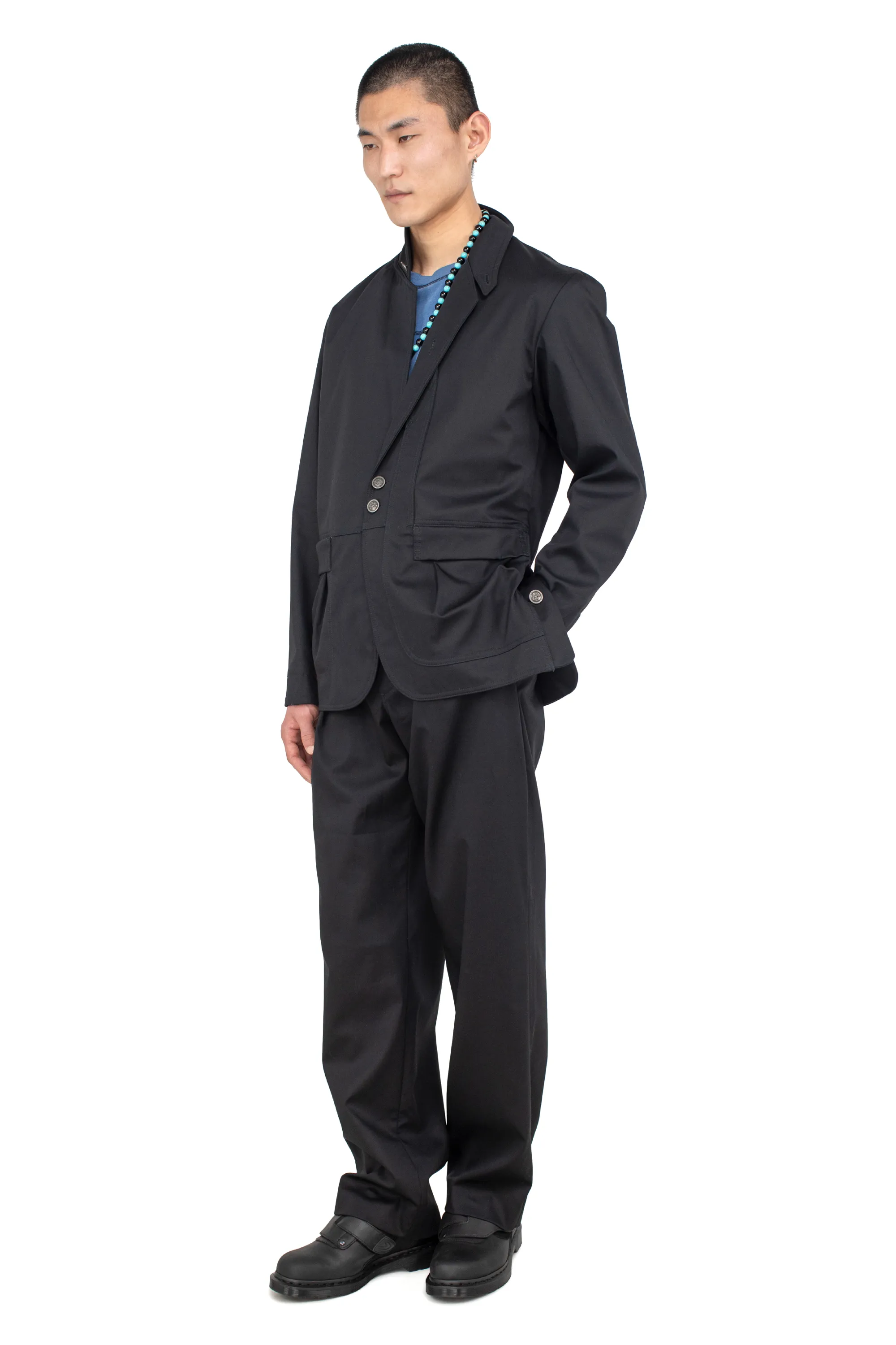 KIKO KOSTADINOV DANTE HUNTING JACKET - RAVEN BLACK