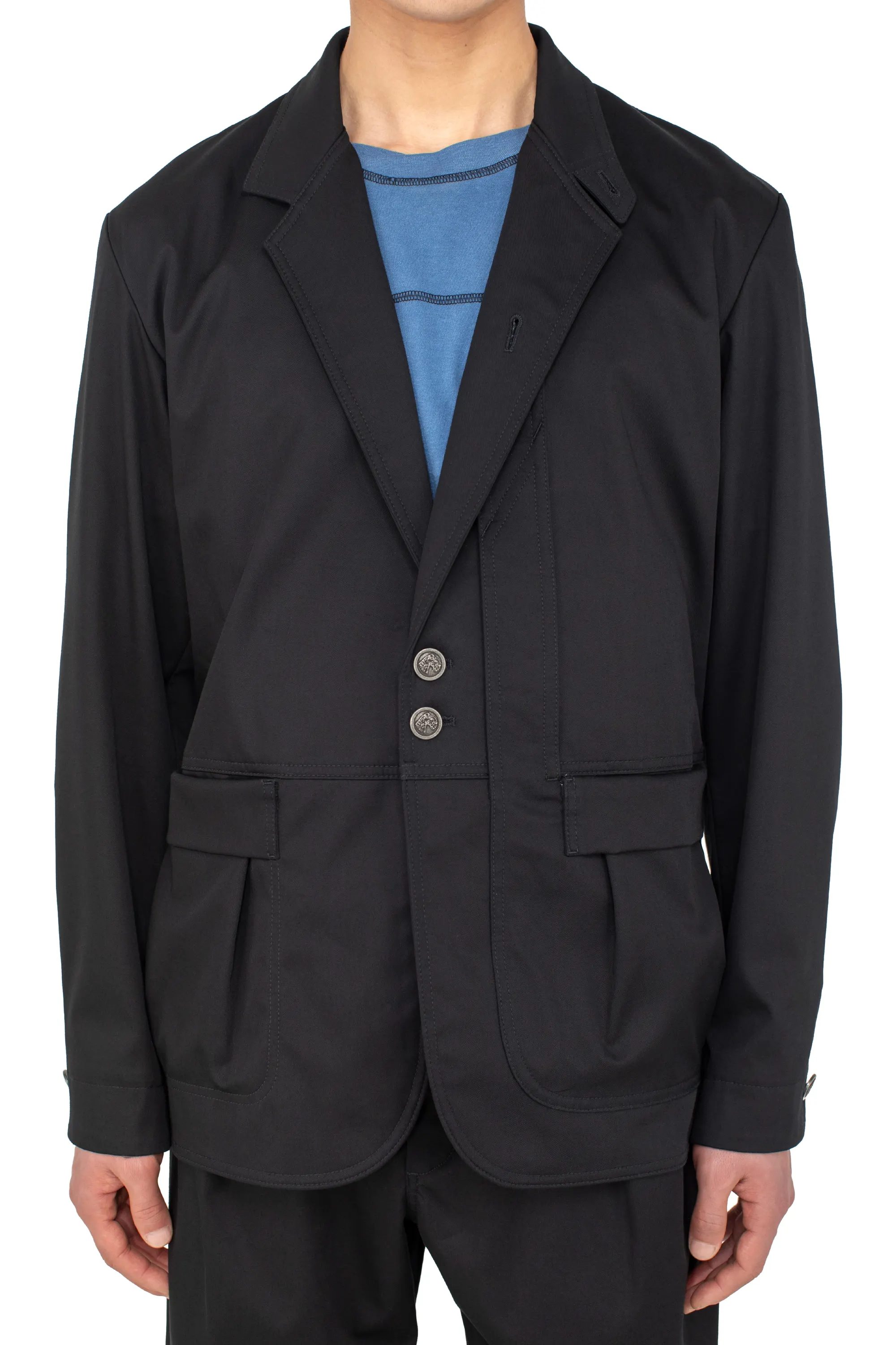 KIKO KOSTADINOV DANTE HUNTING JACKET - RAVEN BLACK