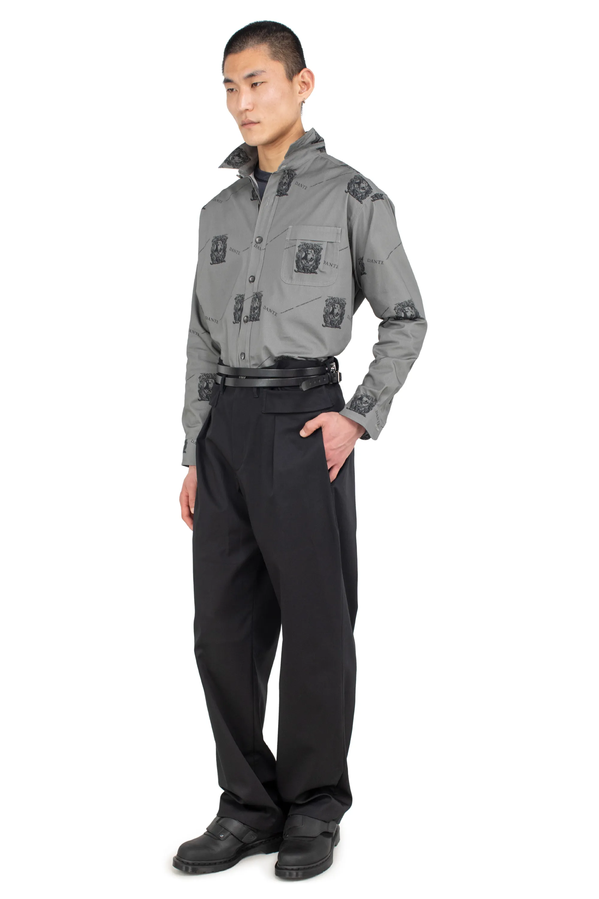 KIKO KOSTADINOV DANTE HUNTING TROUSERS - RAVEN BLACK