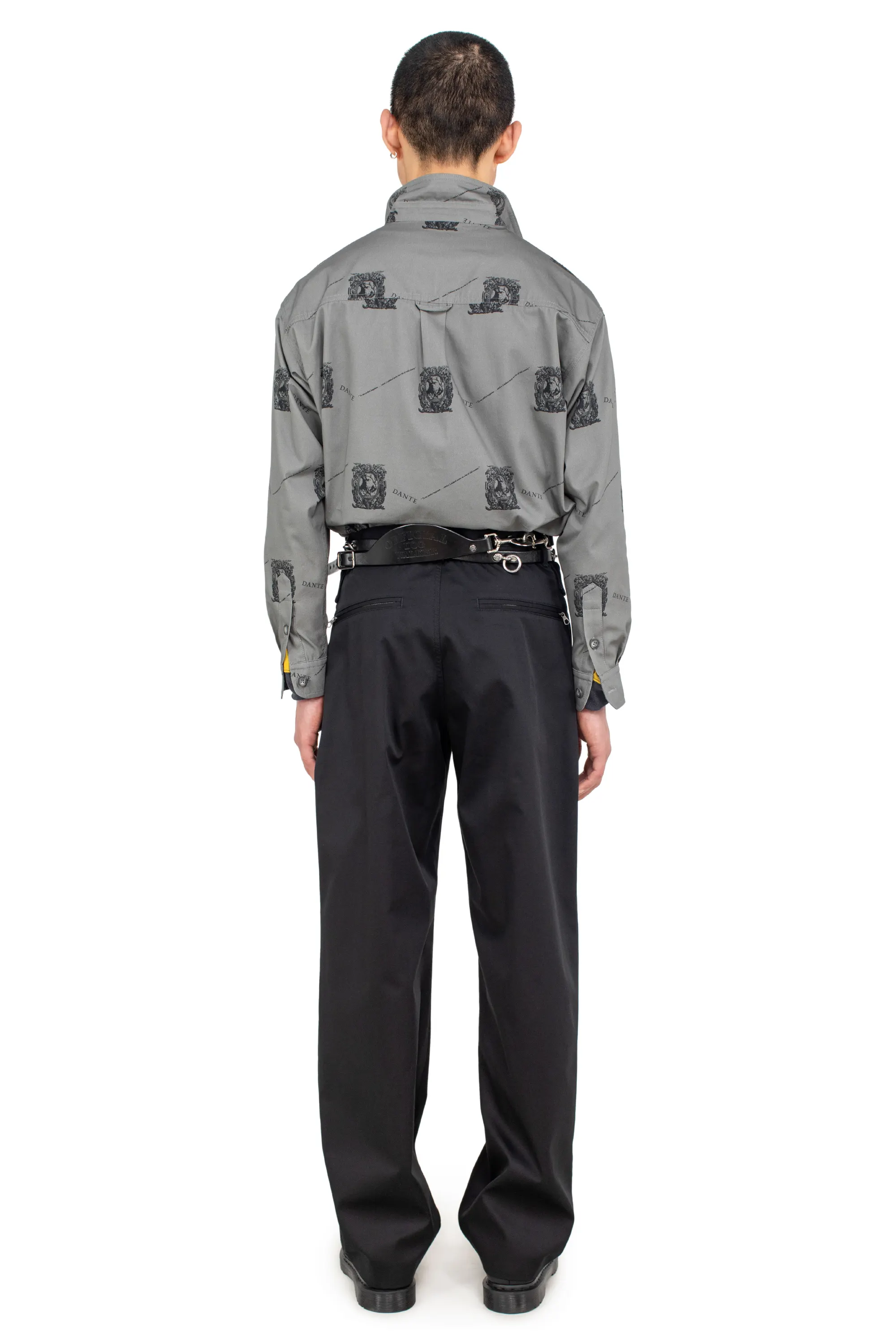 KIKO KOSTADINOV DANTE HUNTING TROUSERS - RAVEN BLACK