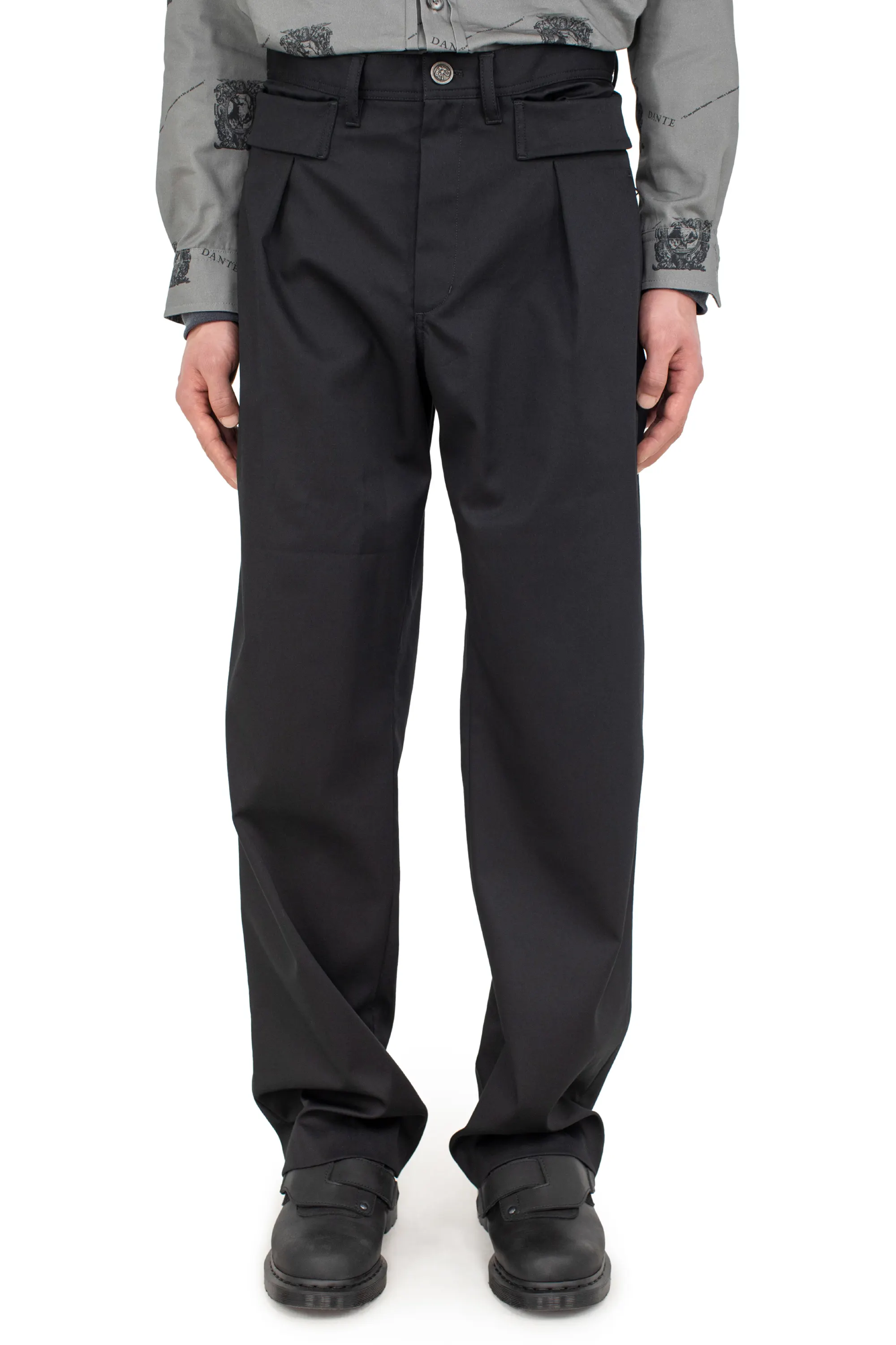 KIKO KOSTADINOV DANTE HUNTING TROUSERS - RAVEN BLACK