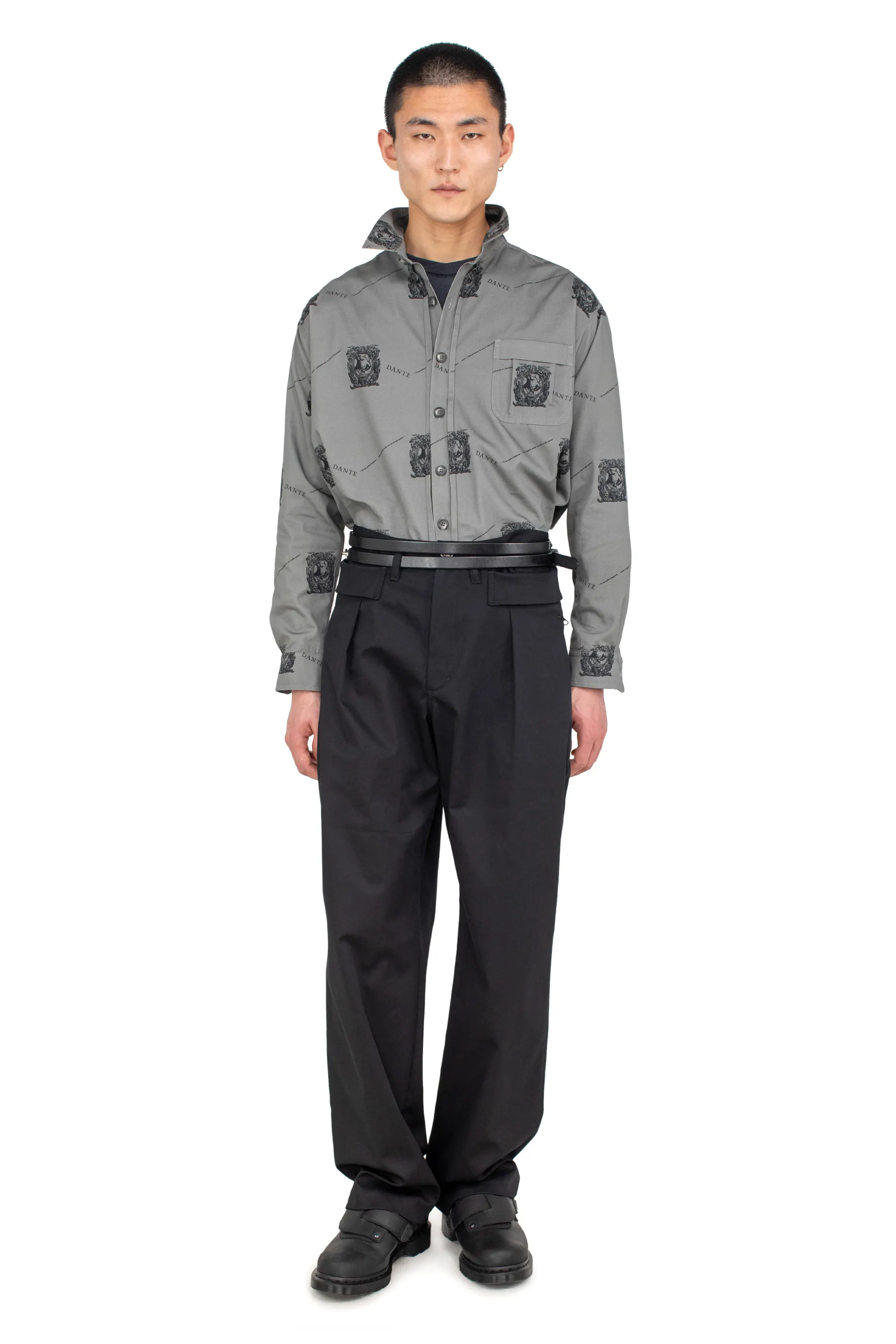 KIKO KOSTADINOV DANTE HUNTING TROUSERS - RAVEN BLACK