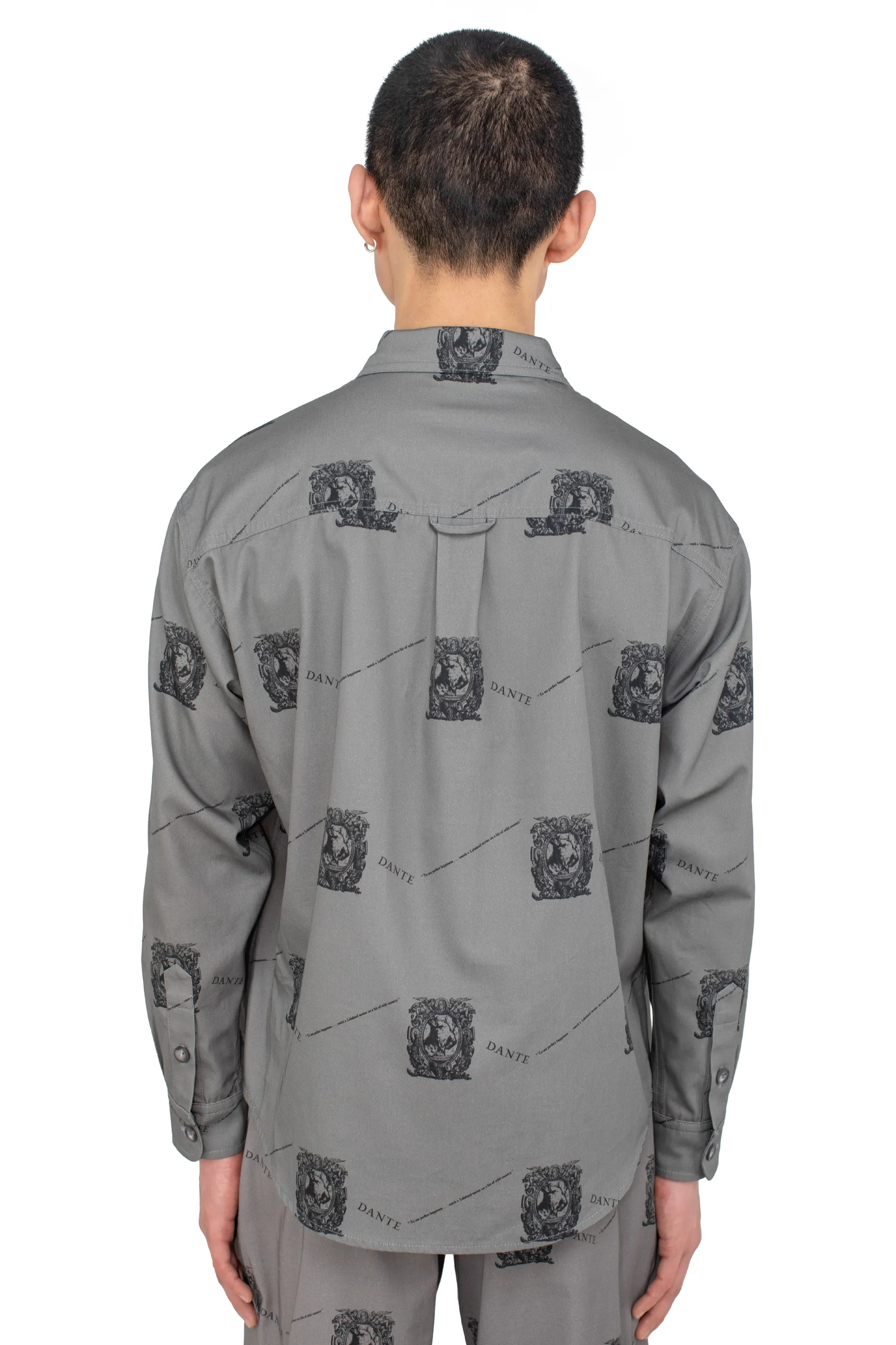 KIKO KOSTADINOV DANTE POCKET SHIRT - DANTE GREY