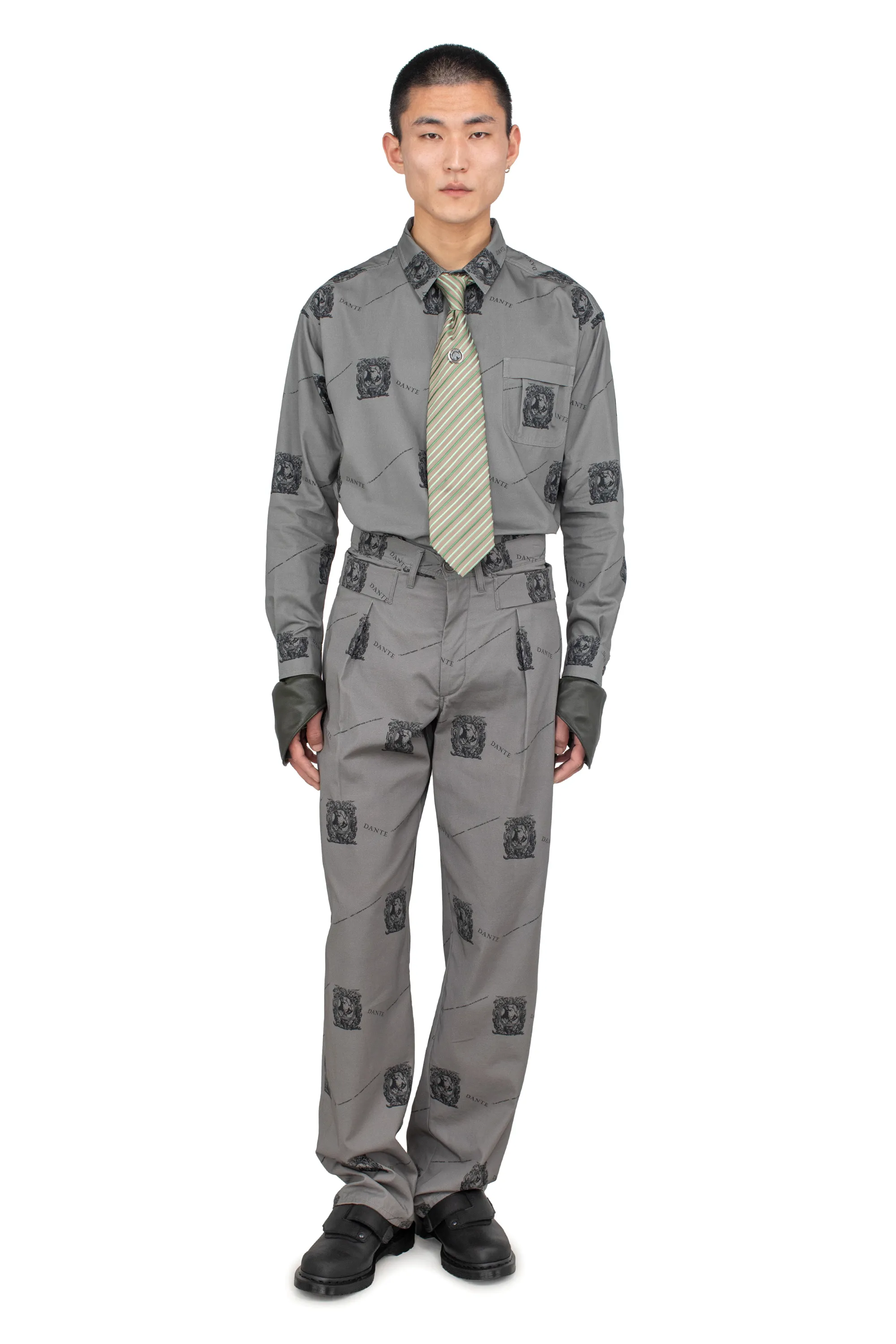 KIKO KOSTADINOV DANTE POCKET SHIRT - DANTE GREY