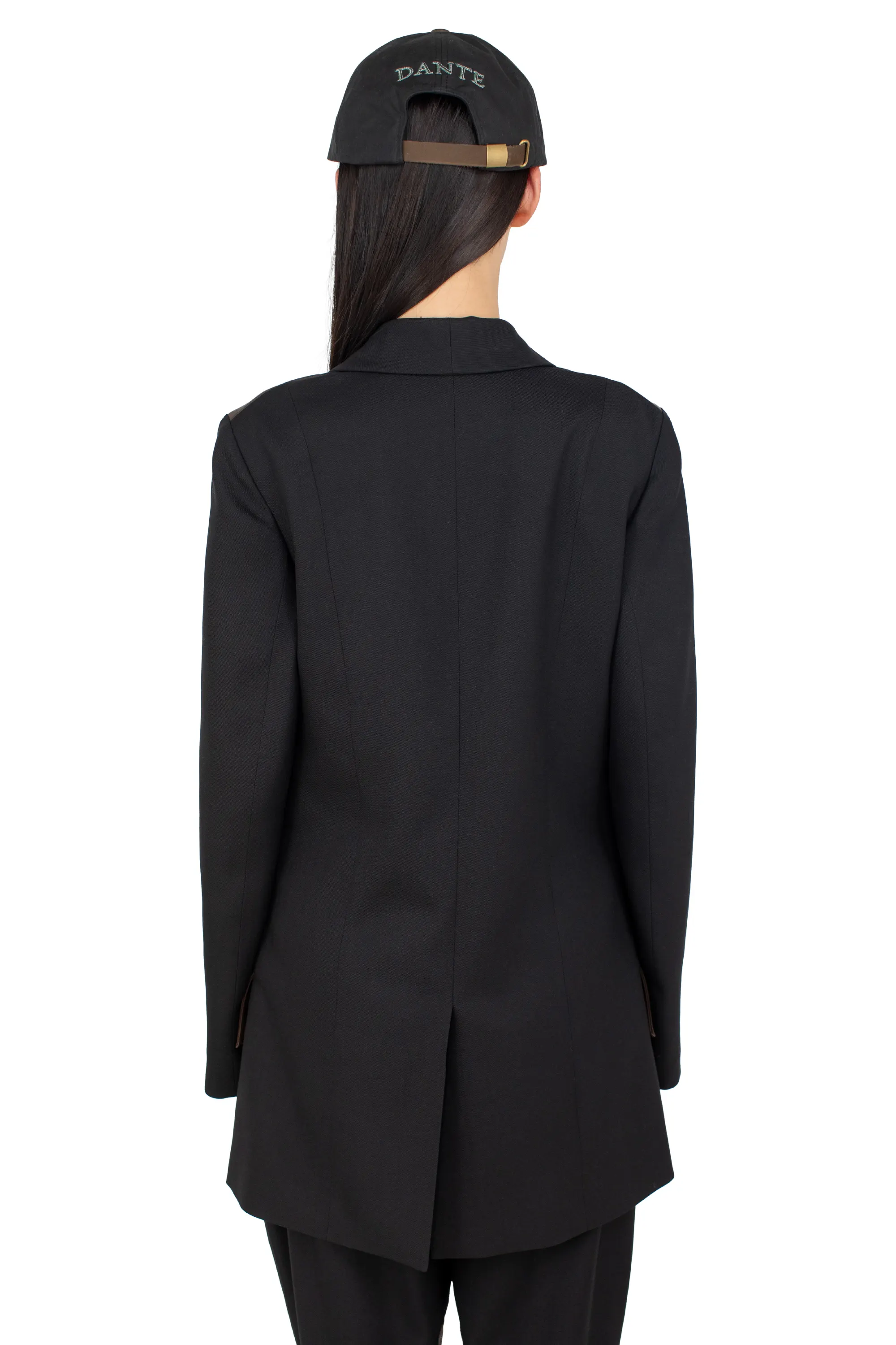 KIKO KOSTADINOV DANTE RIDING JACKET - BLACK/D BROWN
