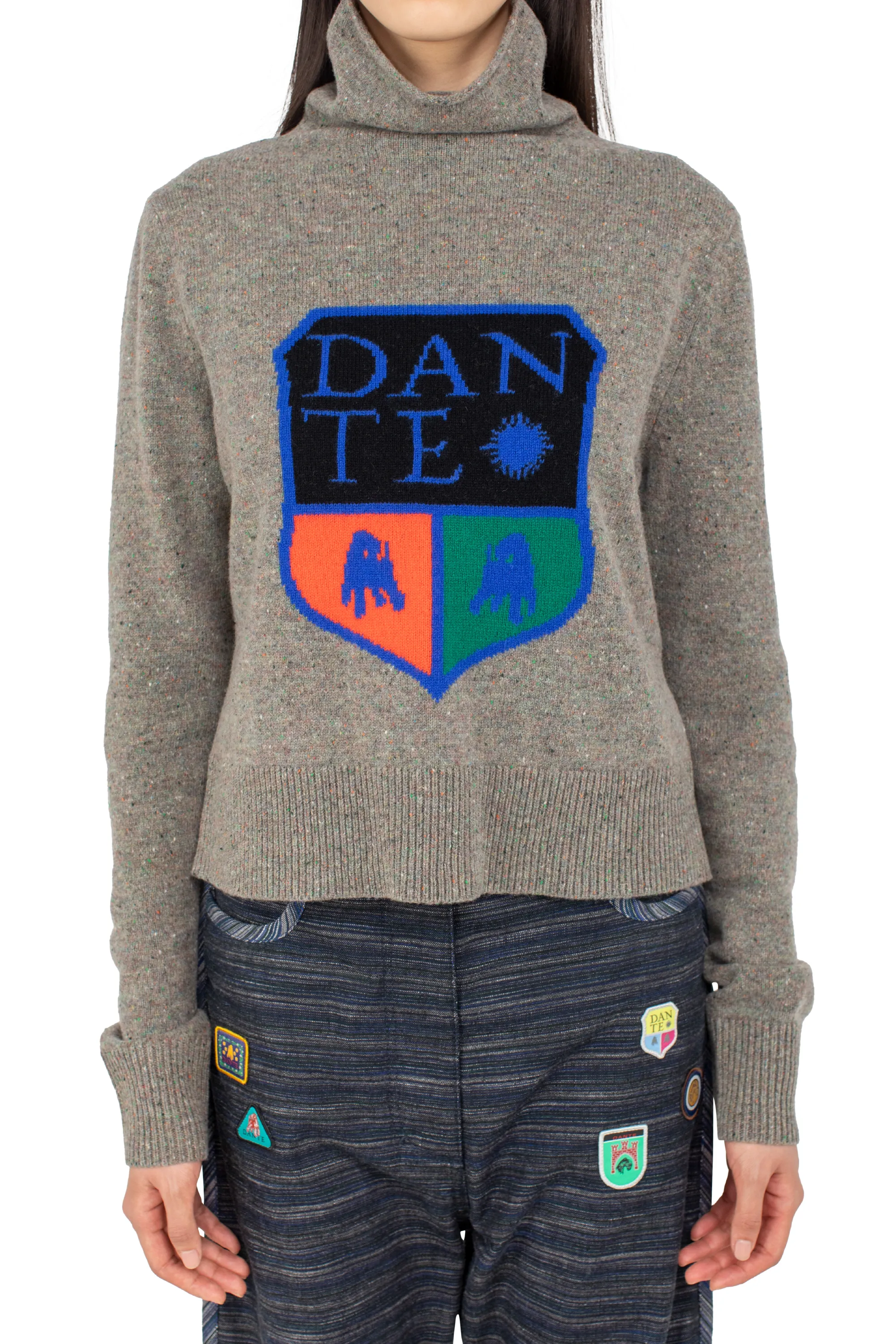 KIKO KOSTADINOV DANTE SHIELD JUMPER - LIGHT GREY