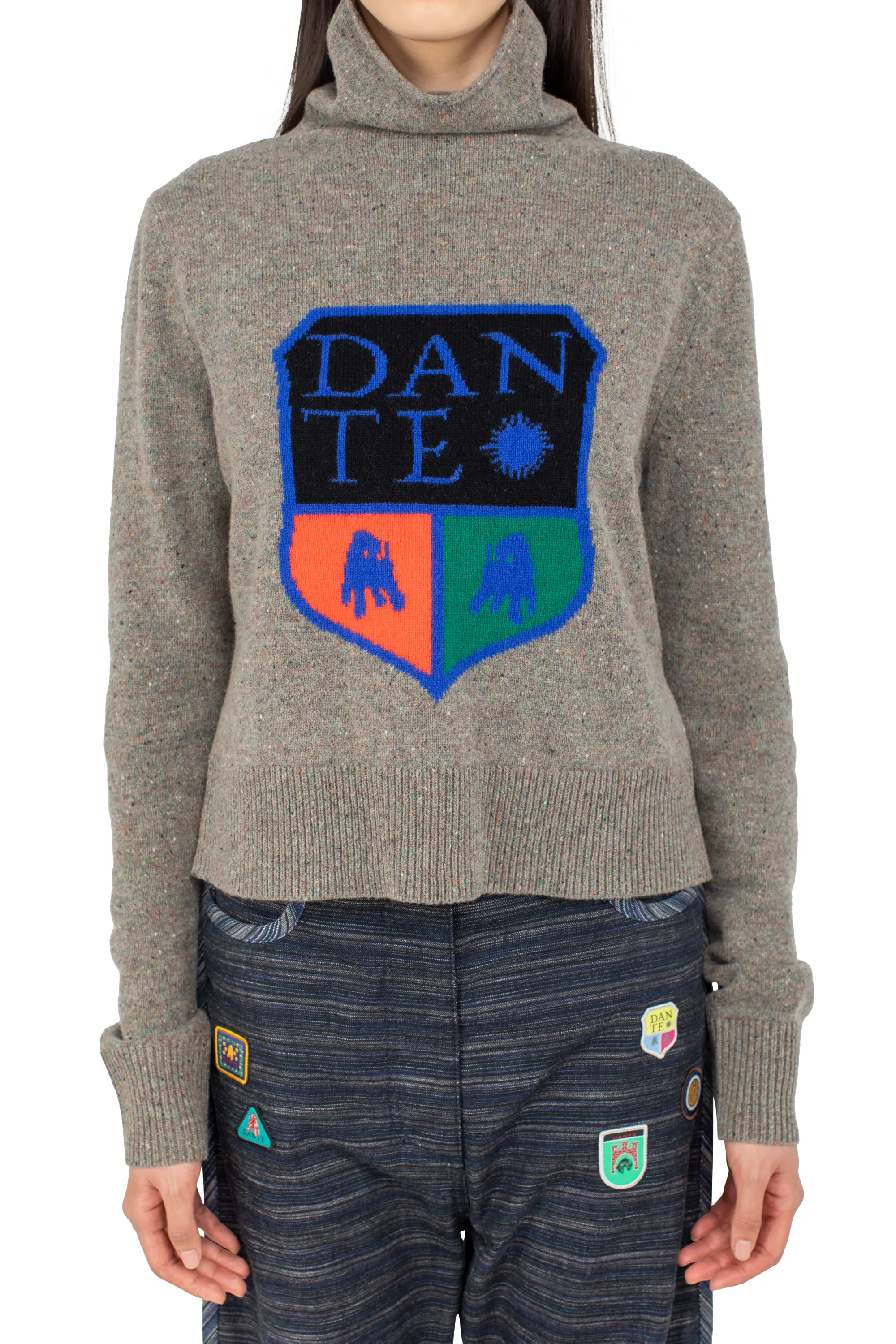 KIKO KOSTADINOV DANTE SHIELD JUMPER - LIGHT GREY