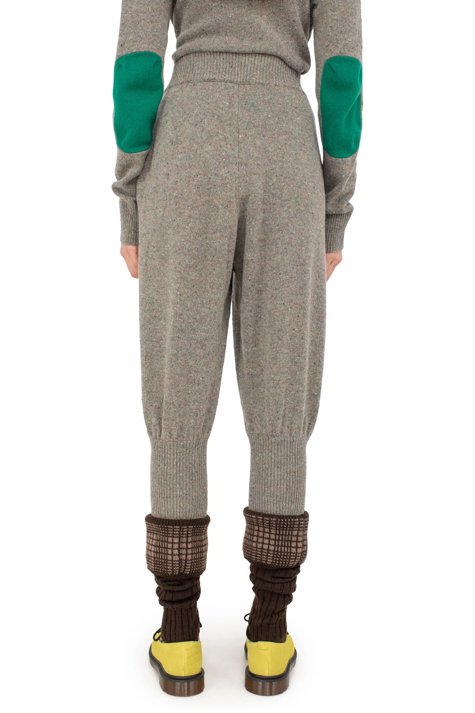 KIKO KOSTADINOV DANTE SHIELD TROUSERS - LIGHT GREY