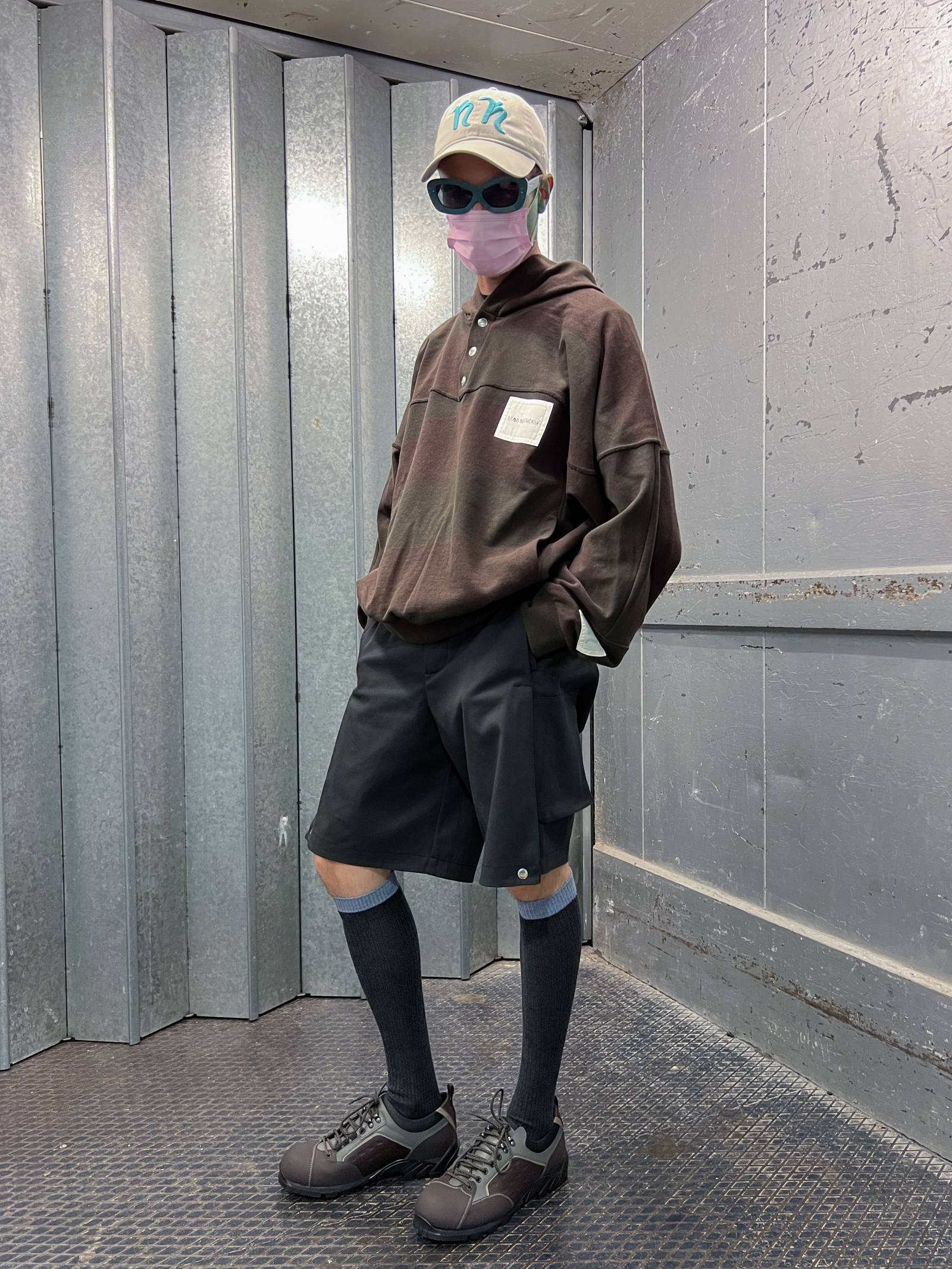 KIKO KOSTADINOV – KK. Hoodie. 01 Brown