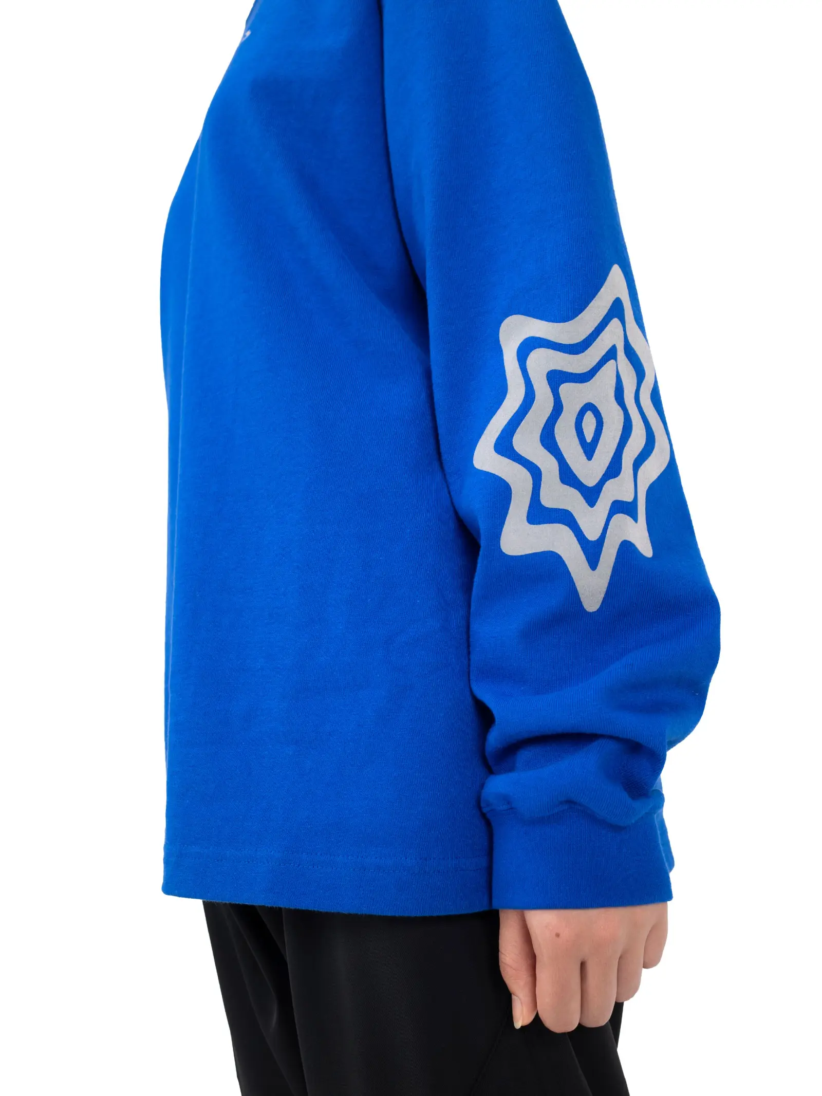 KIKO KOSTADINOV BIXANCE LONG SLEEVE ASICS BLUE X OBSIDIAN BLACK