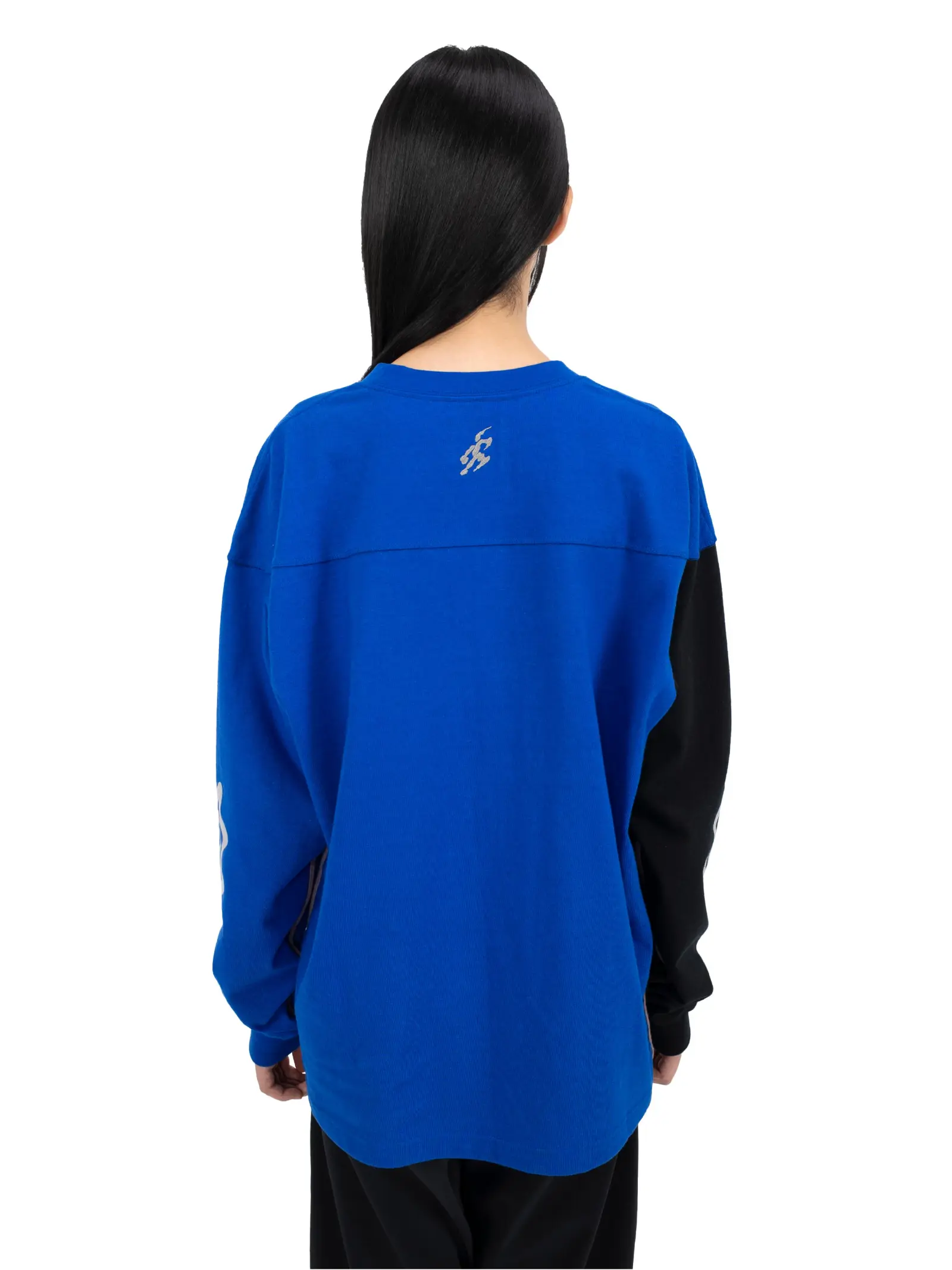 KIKO KOSTADINOV BIXANCE LONG SLEEVE ASICS BLUE X OBSIDIAN BLACK