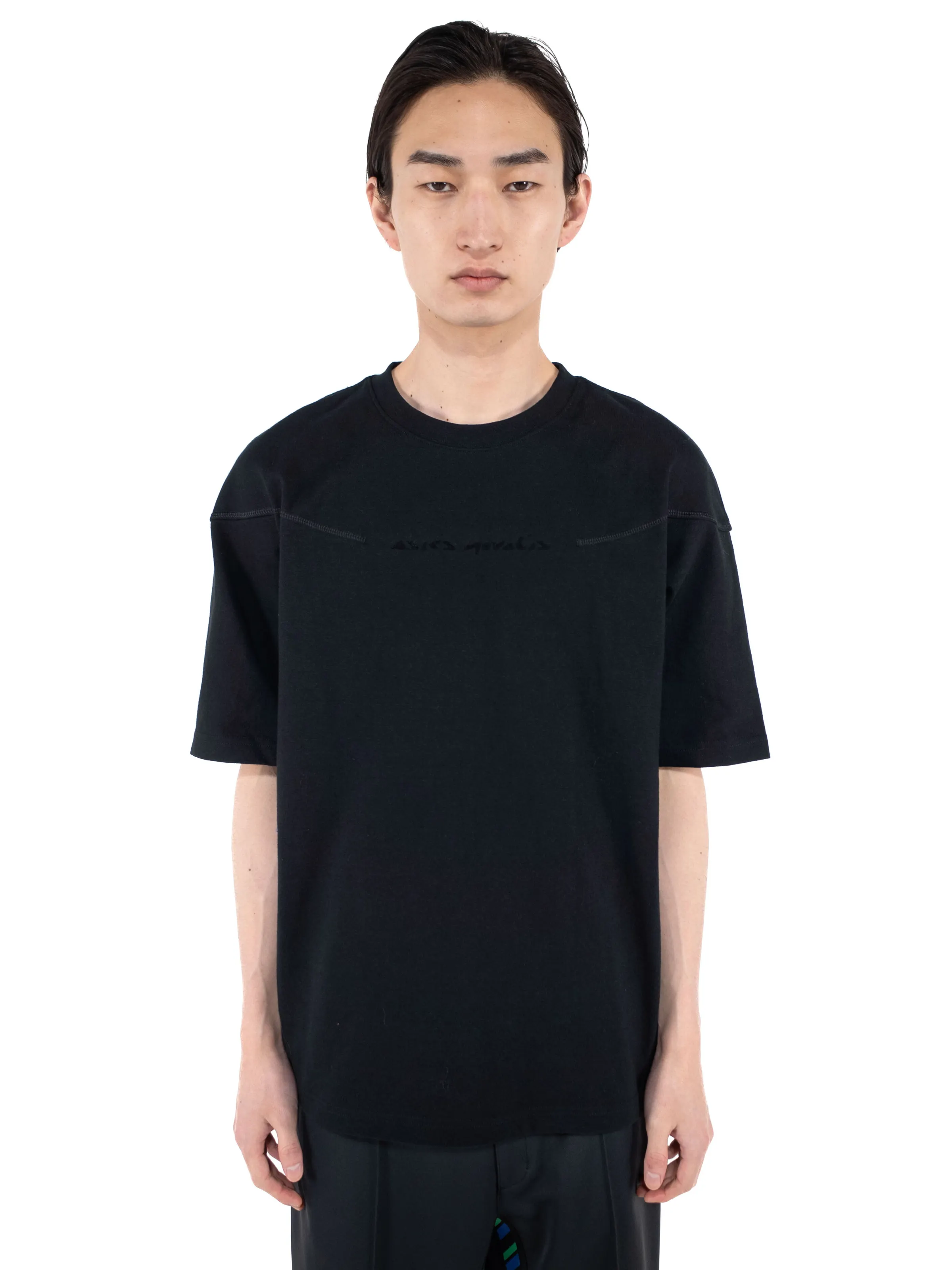KIKO KOSTADINOV BIXANCE SHORT SLEEVE - ANTHRACITE