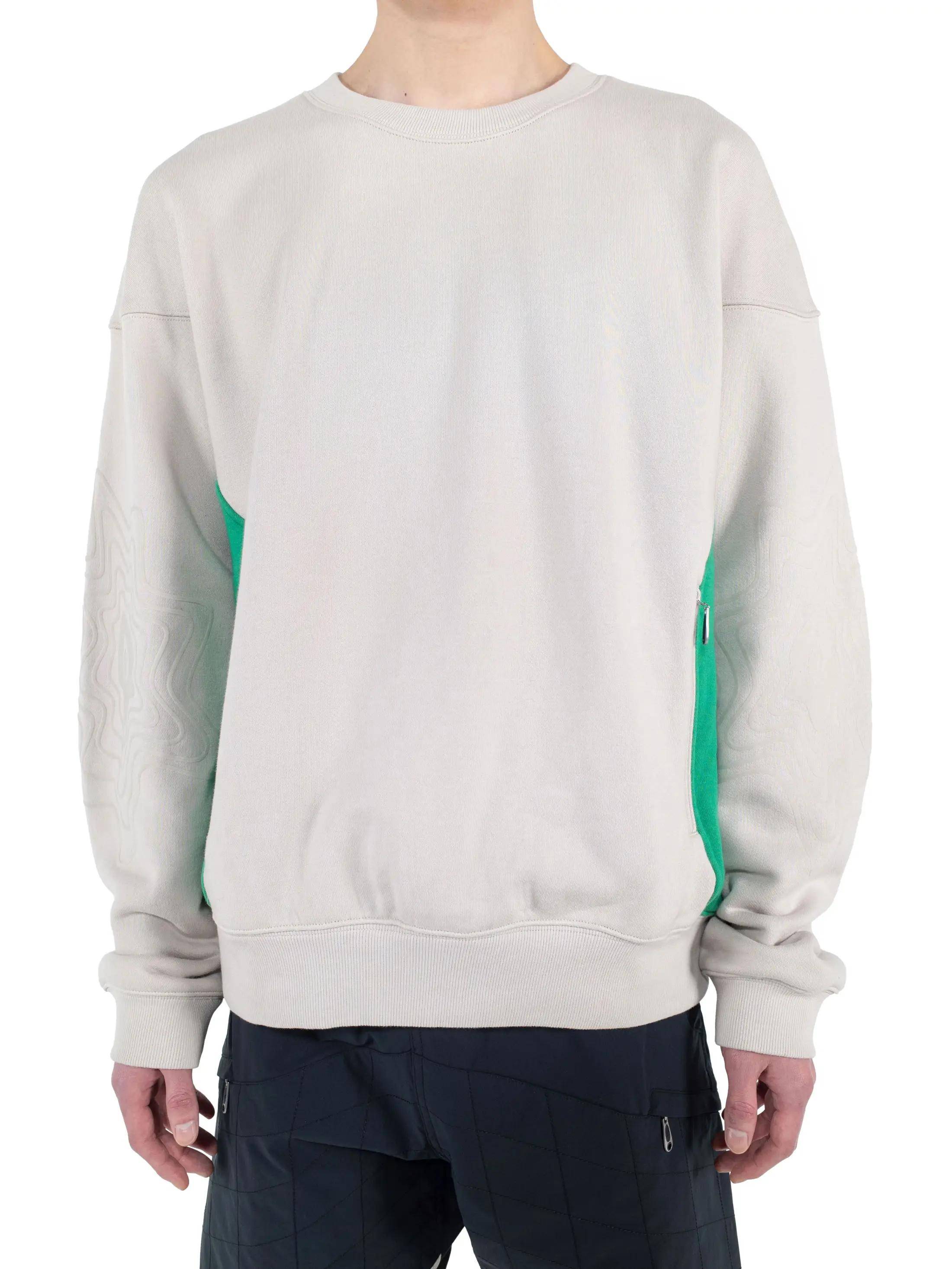 KIKO KOSTADINOV BIXANCE SWEATSHIRT QUARTZ