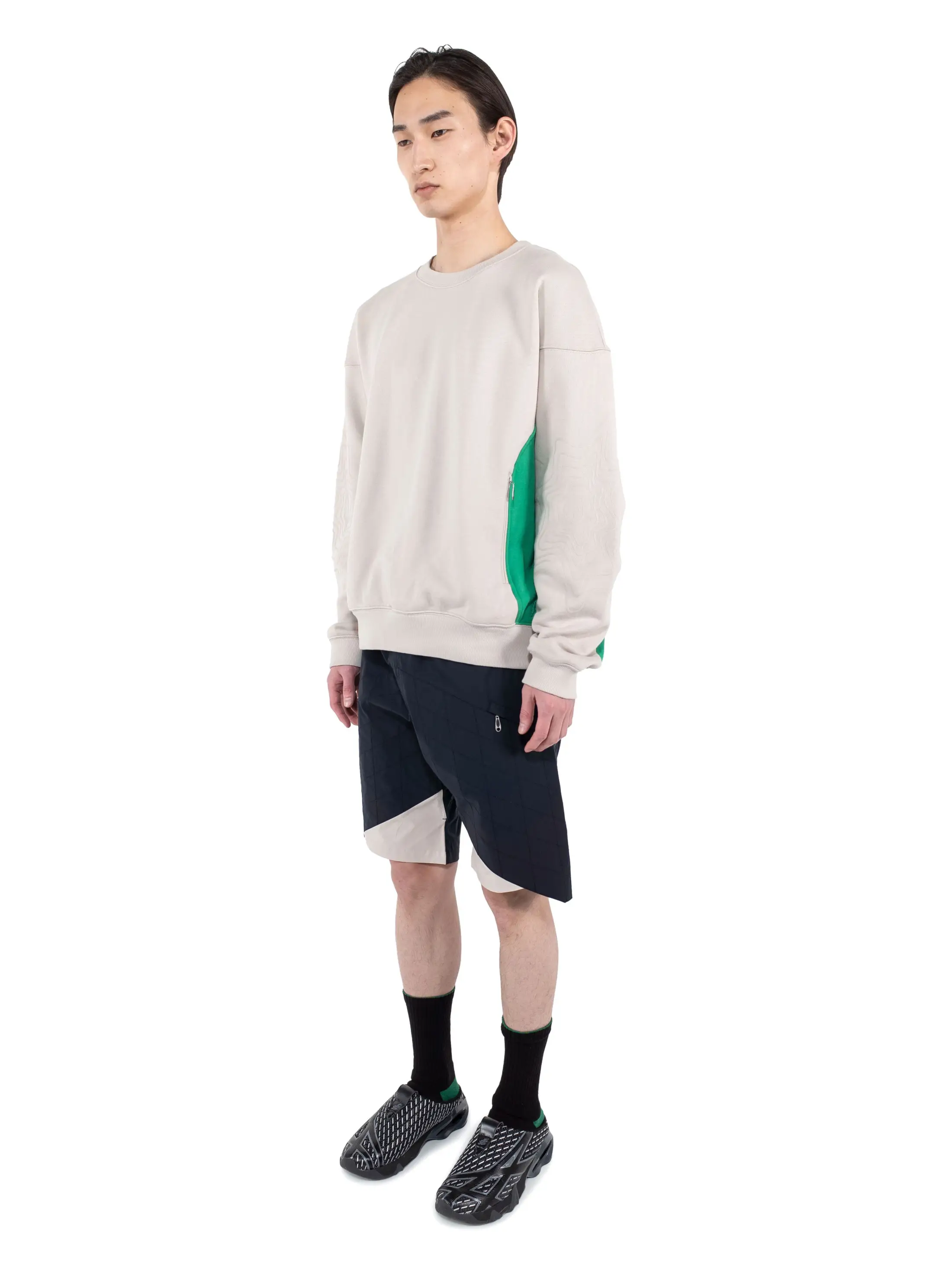 KIKO KOSTADINOV – BIXANCE SWEATSHIRT - QUARTZ