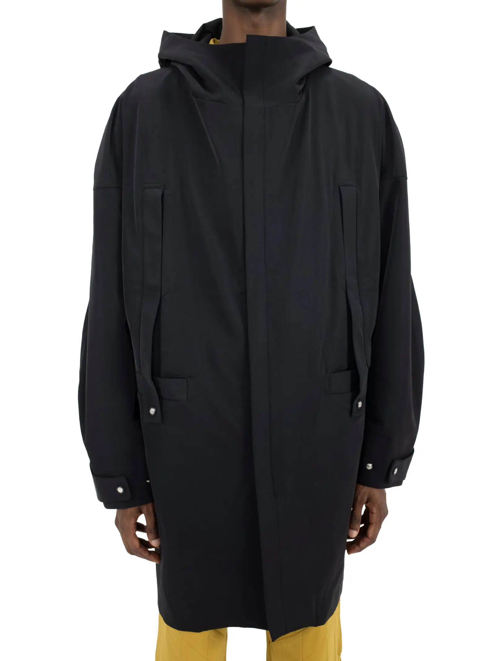 KIKO KOSTADINOV HEVEANOID PARKA OBSIDIAN BLACK