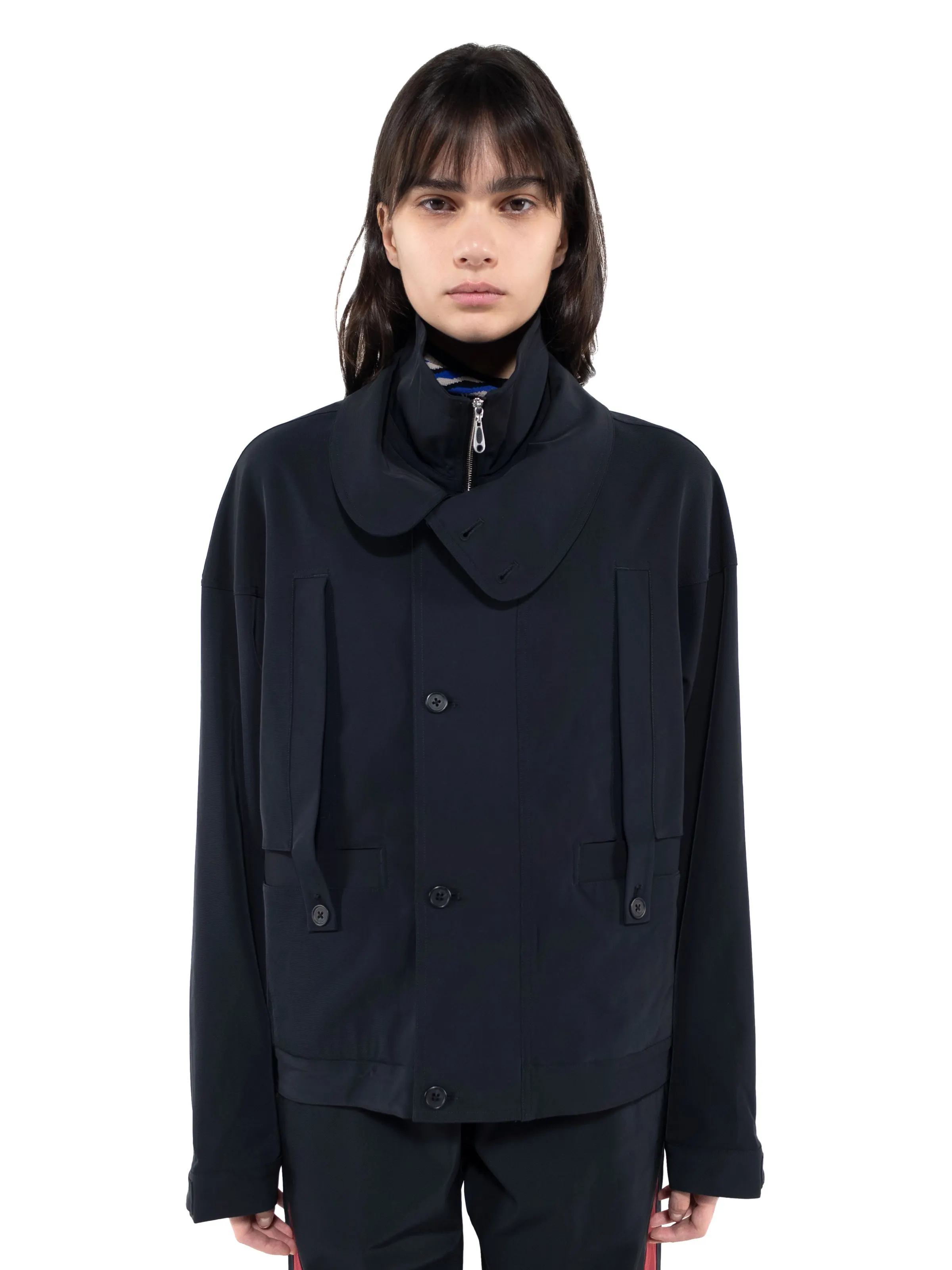 LIATRISORY BLOUSON - ANTHRACITE – KIKO KOSTADINOV