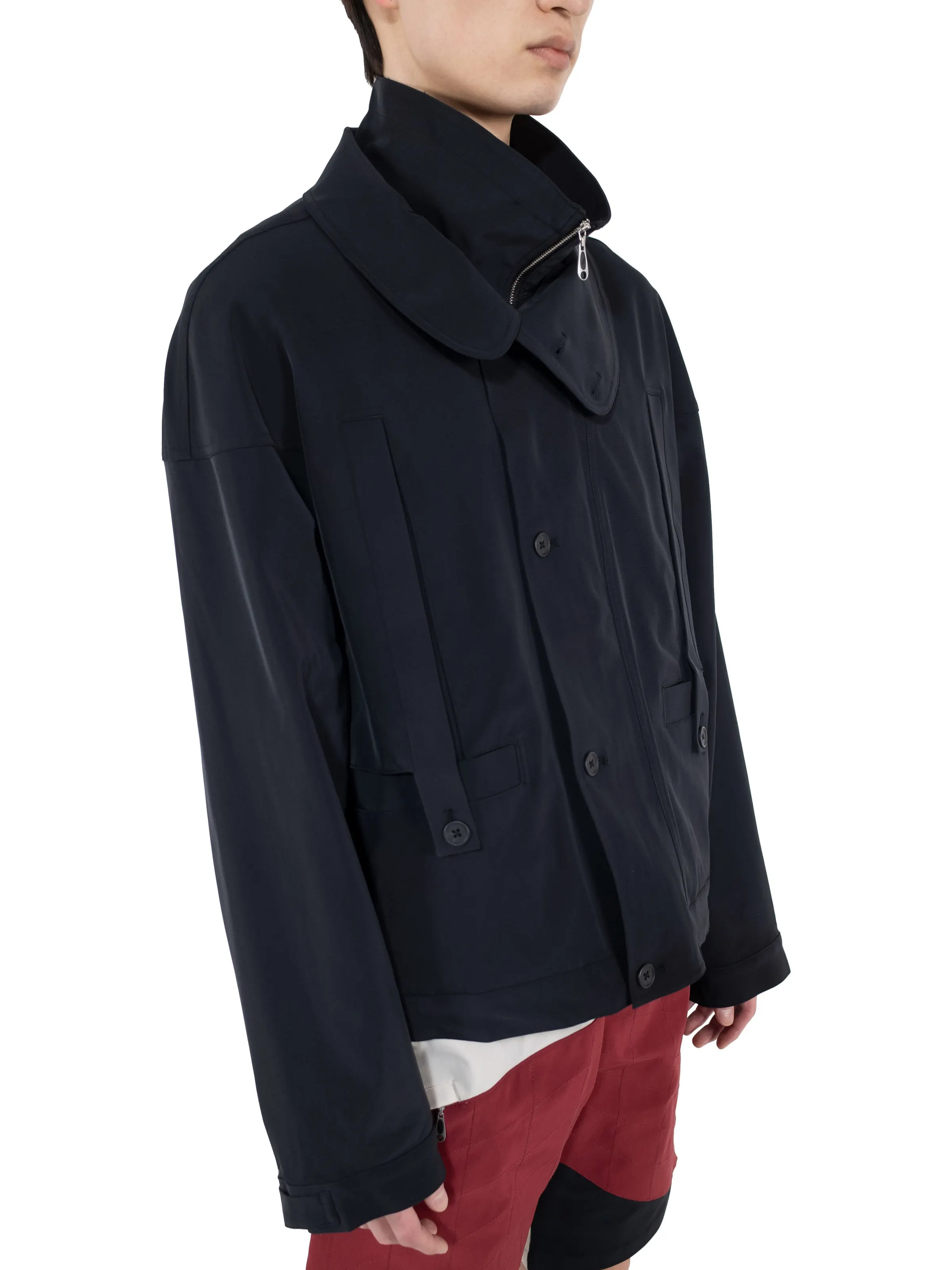 KIKO KOSTADINOV LIATRISORY BLOUSON - ANTHRACITE