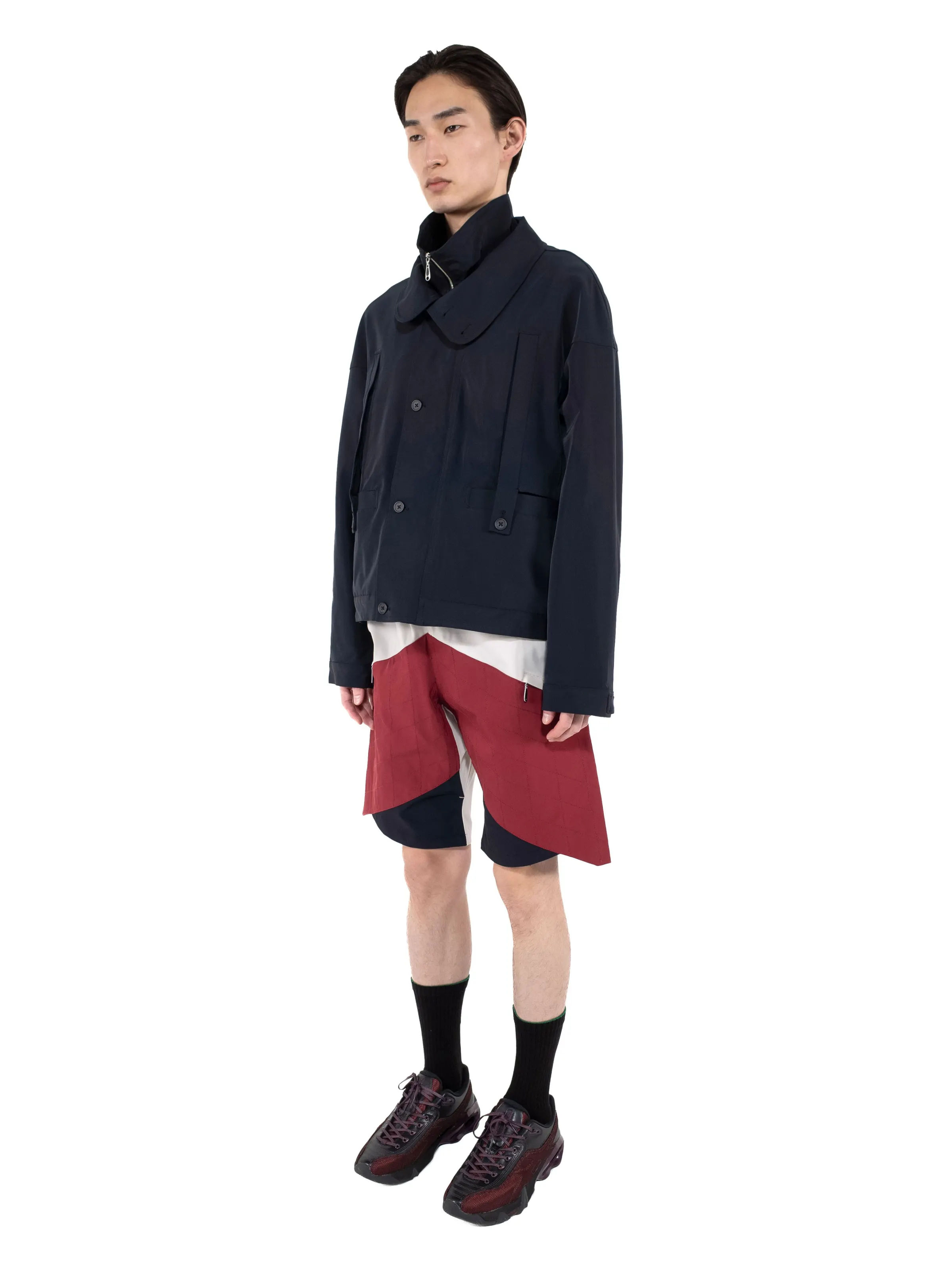 KIKO KOSTADINOV LIATRISORY BLOUSON - ANTHRACITE