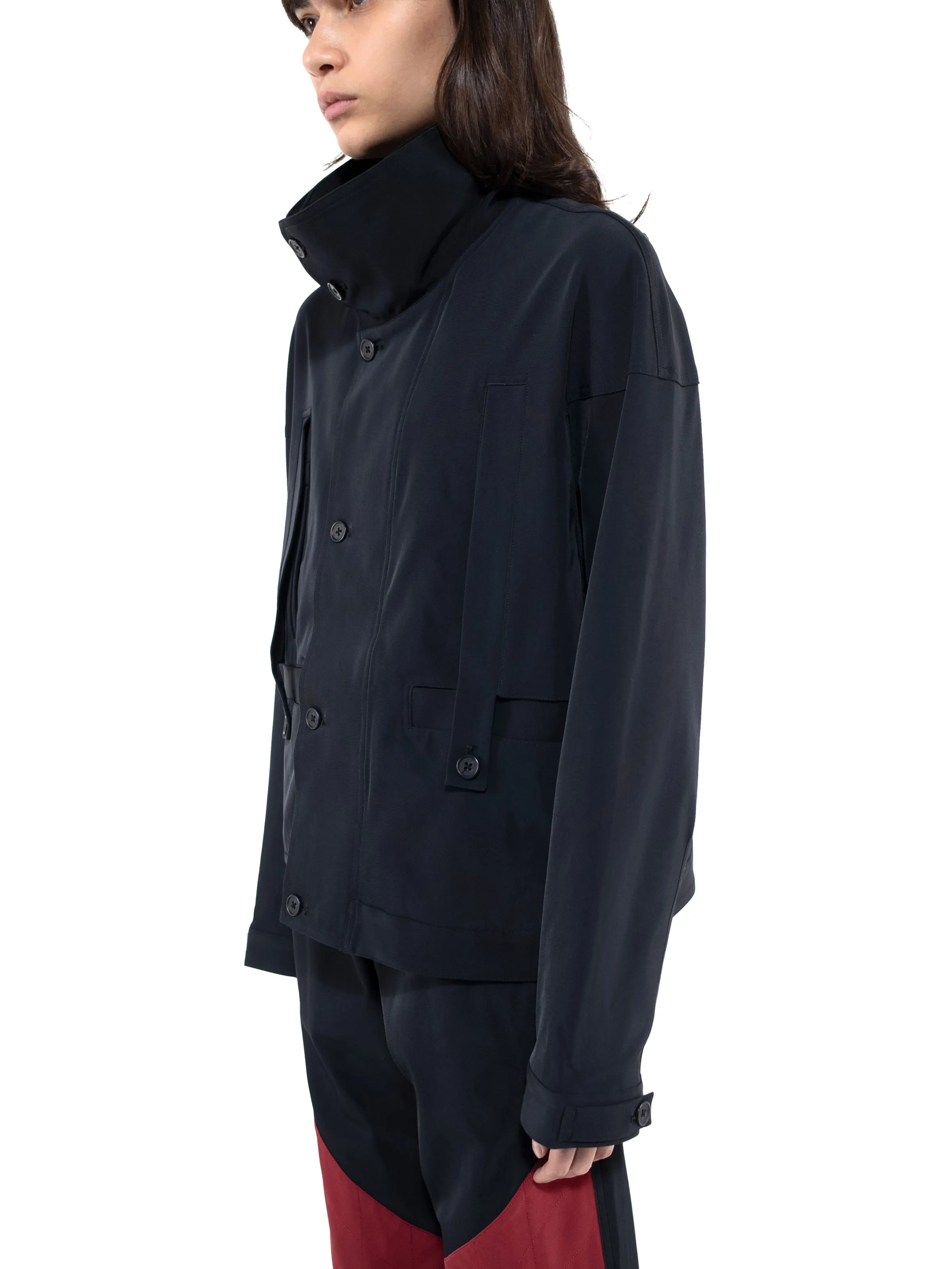 KIKO KOSTADINOV LIATRISORY BLOUSON - ANTHRACITE