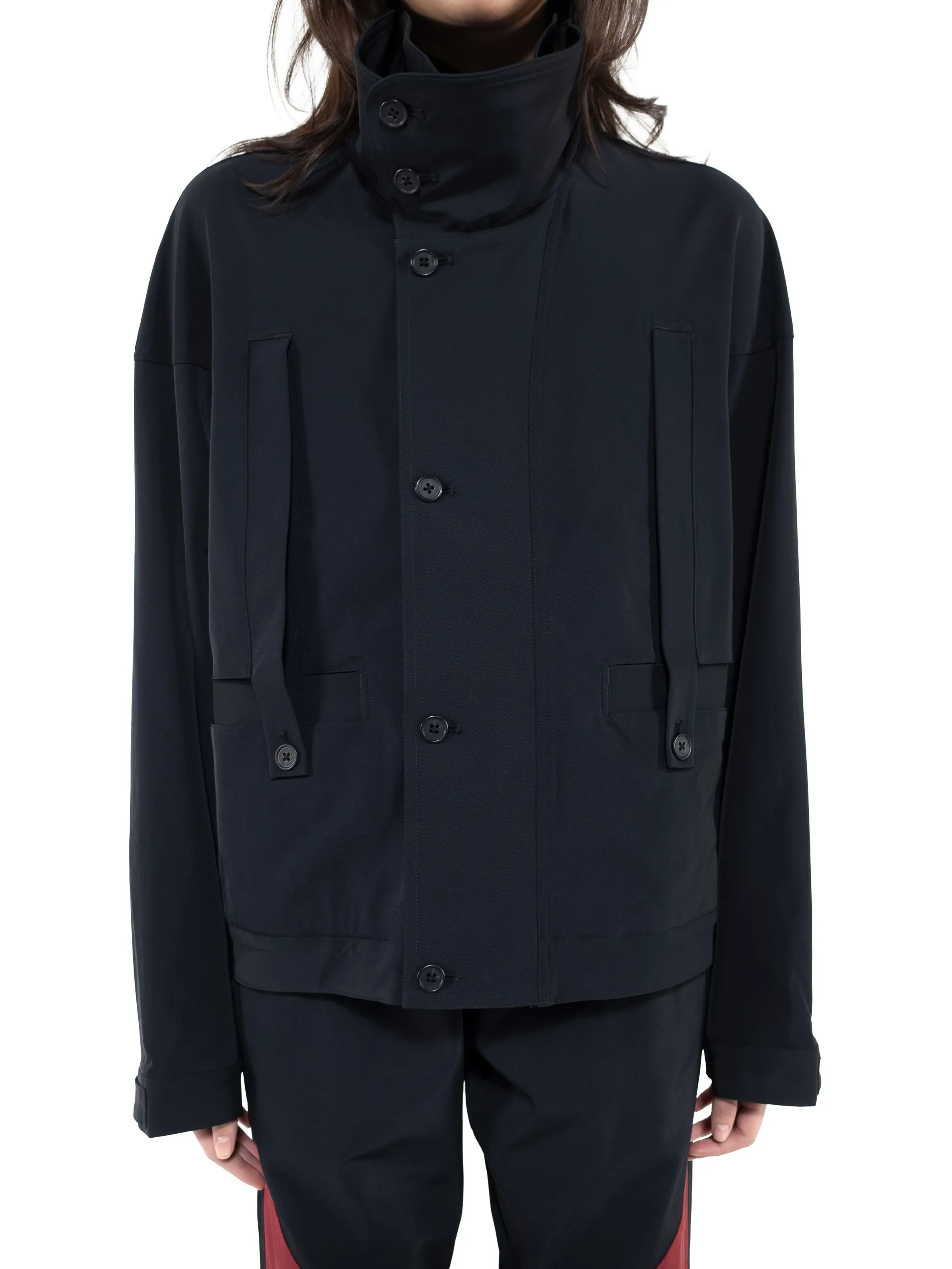 KIKO KOSTADINOV LIATRISORY BLOUSON - ANTHRACITE