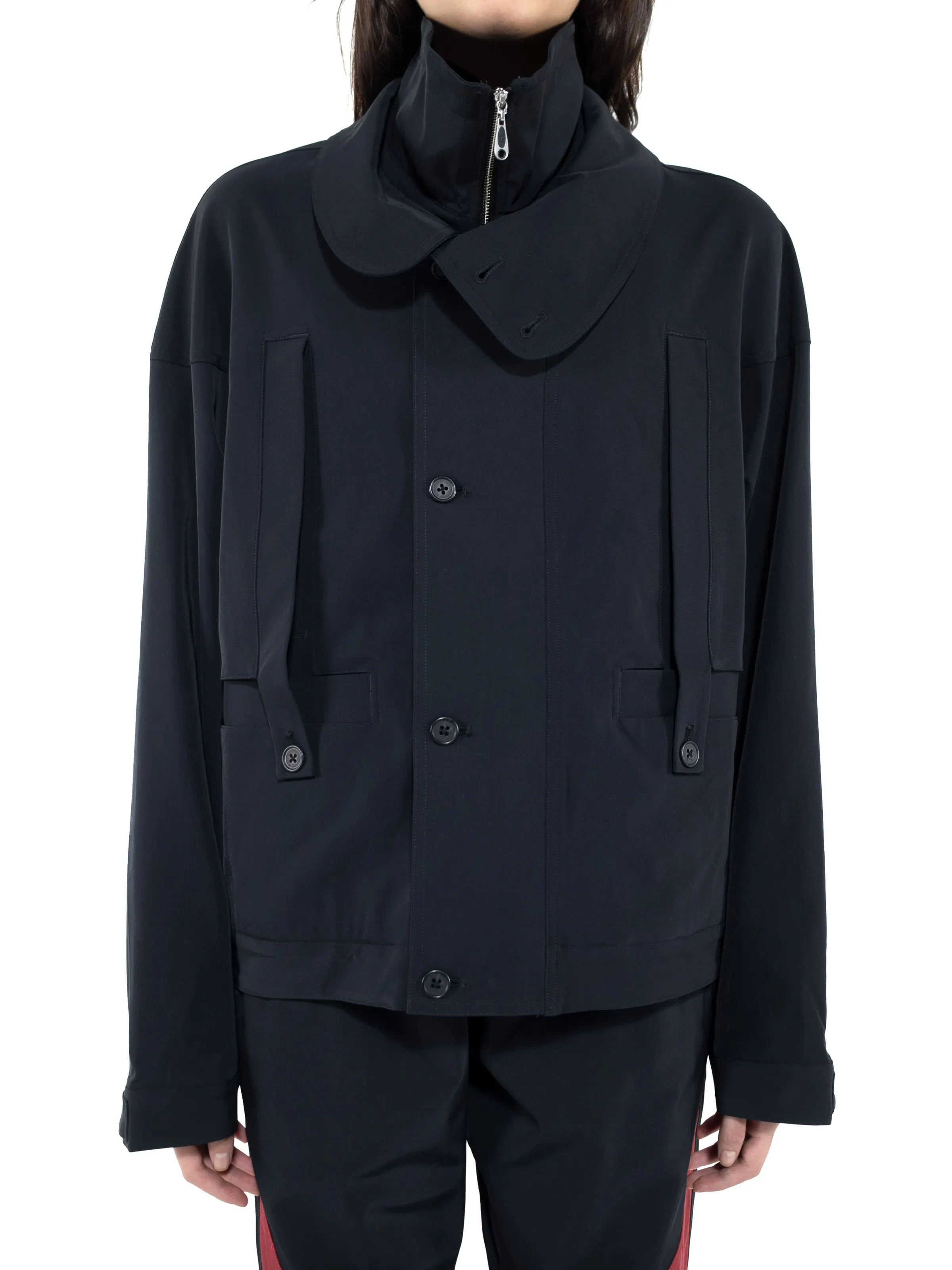 LIATRISORY BLOUSON - ANTHRACITE – KIKO KOSTADINOV