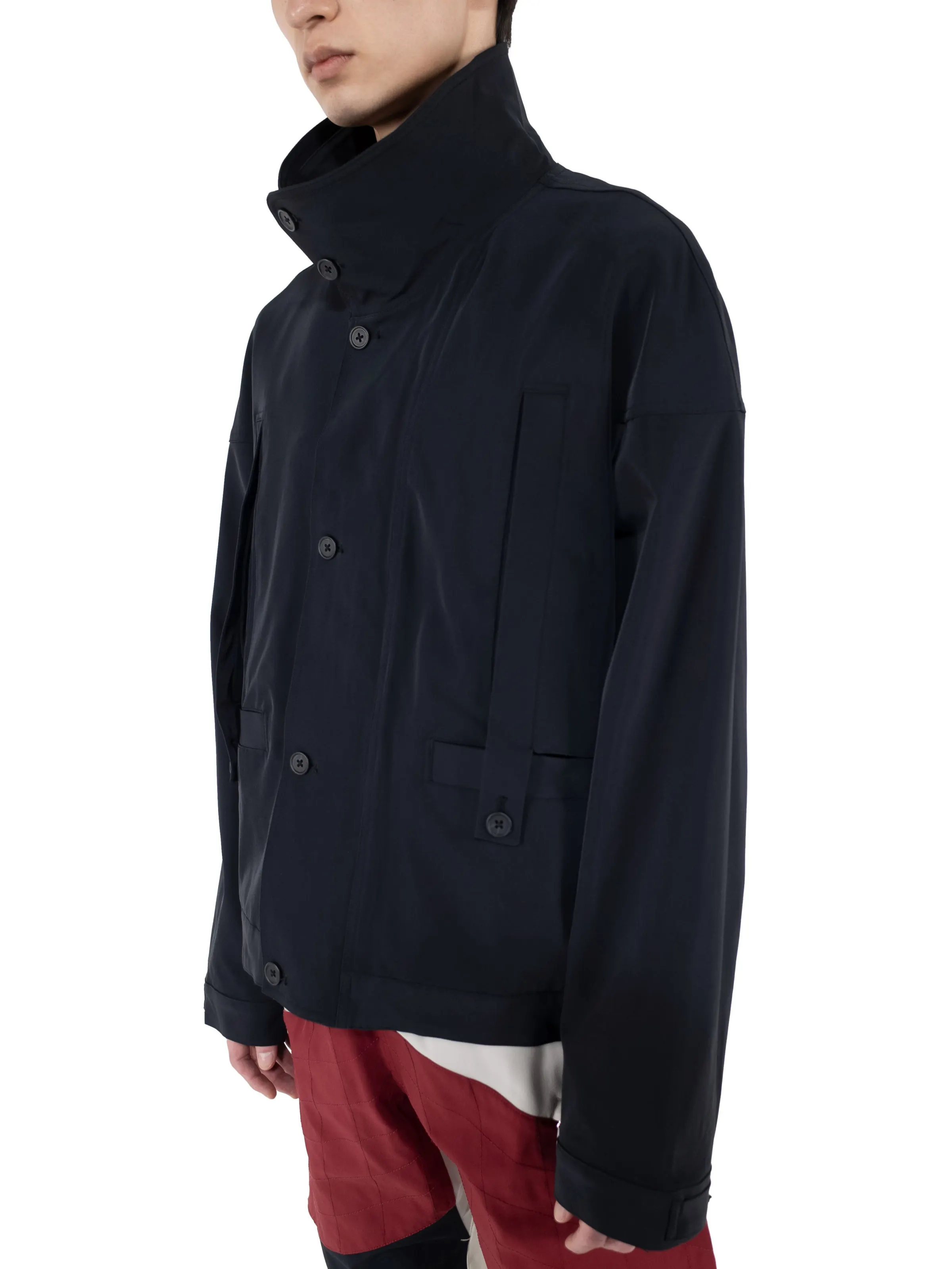 LIATRISORY BLOUSON - ANTHRACITE – KIKO KOSTADINOV