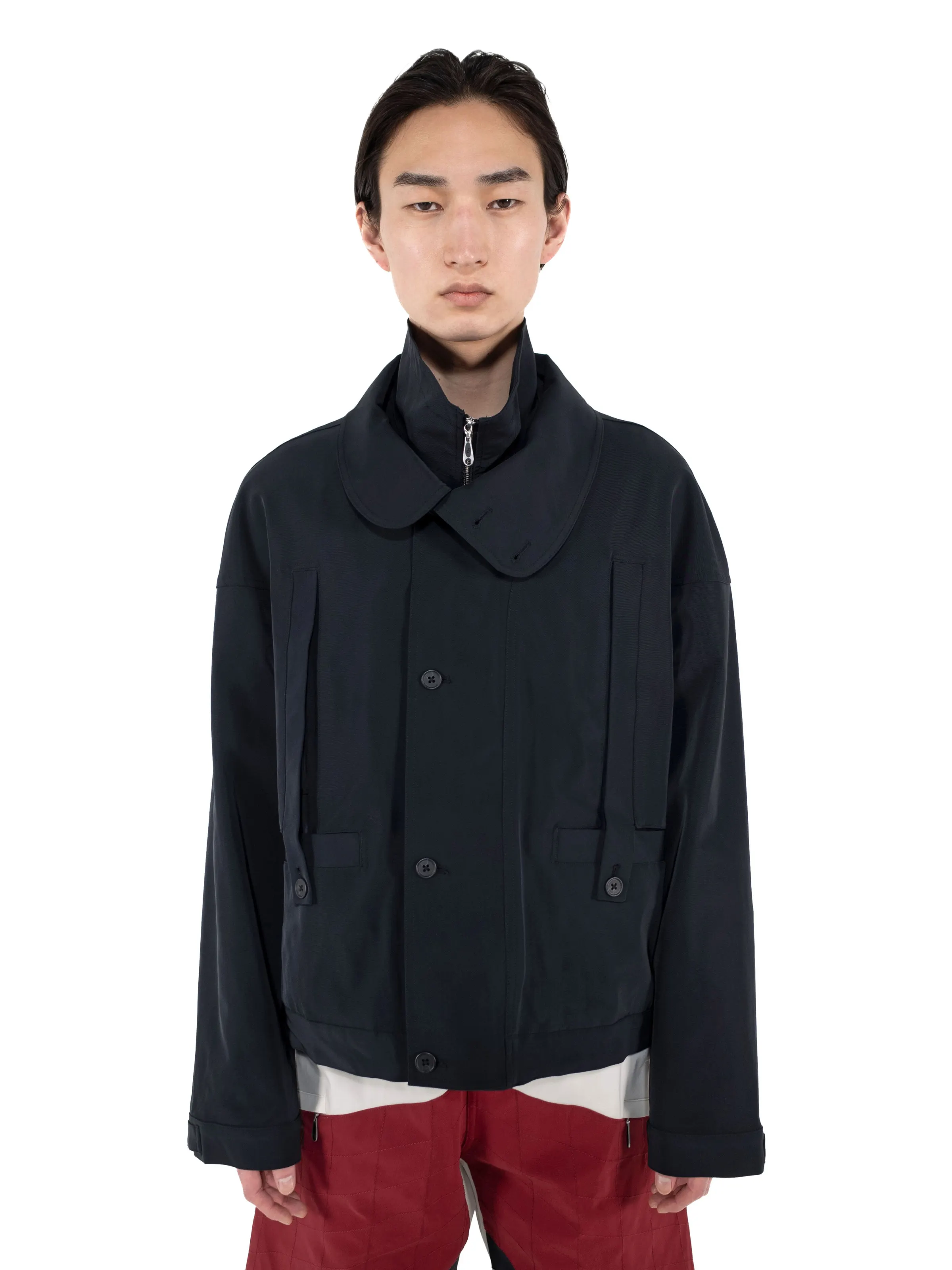 LIATRISORY BLOUSON - ANTHRACITE – KIKO KOSTADINOV