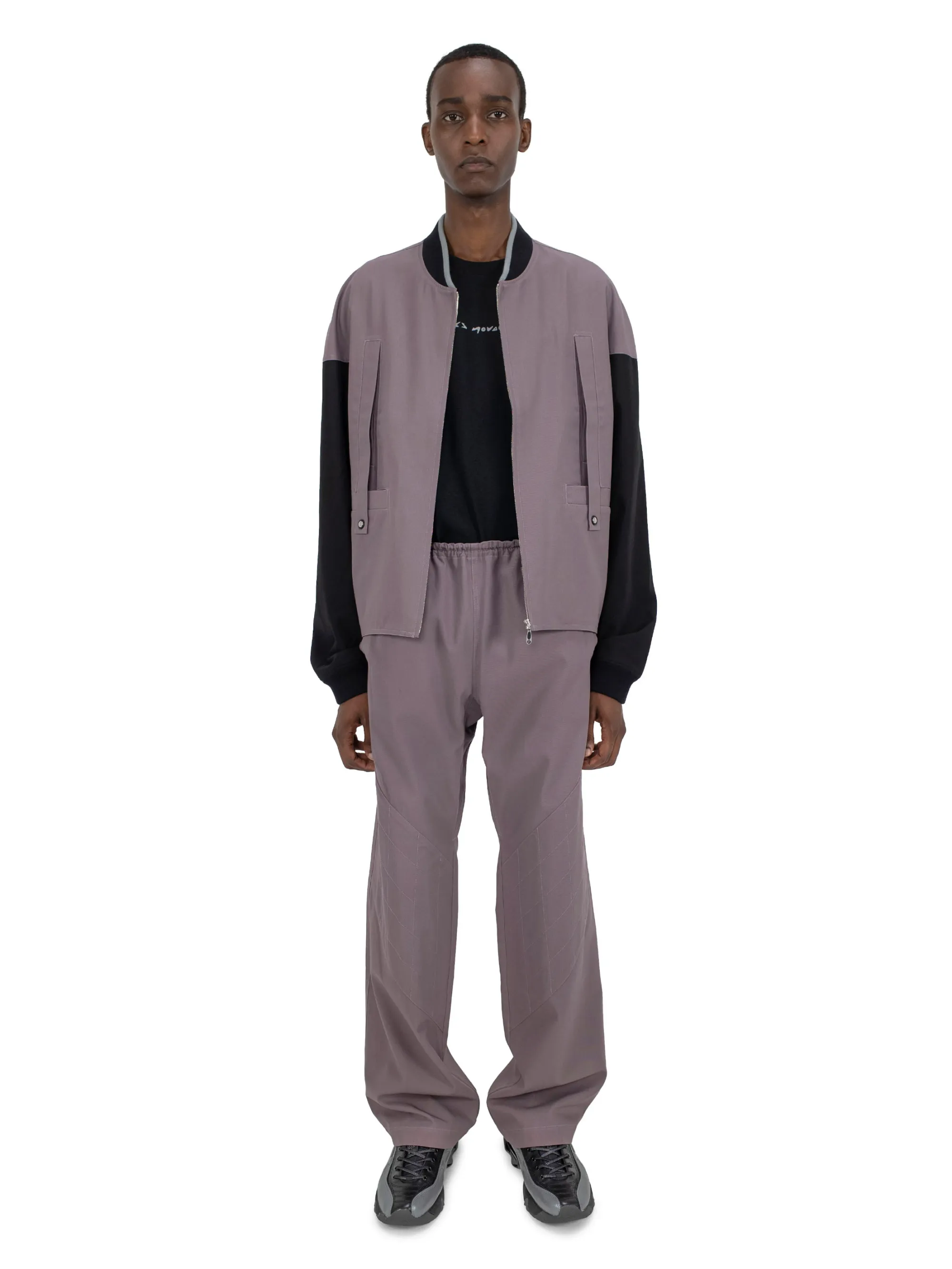 KIKO KOSTADINOV LIATRISORY BOMBER PEWTER PURPLE